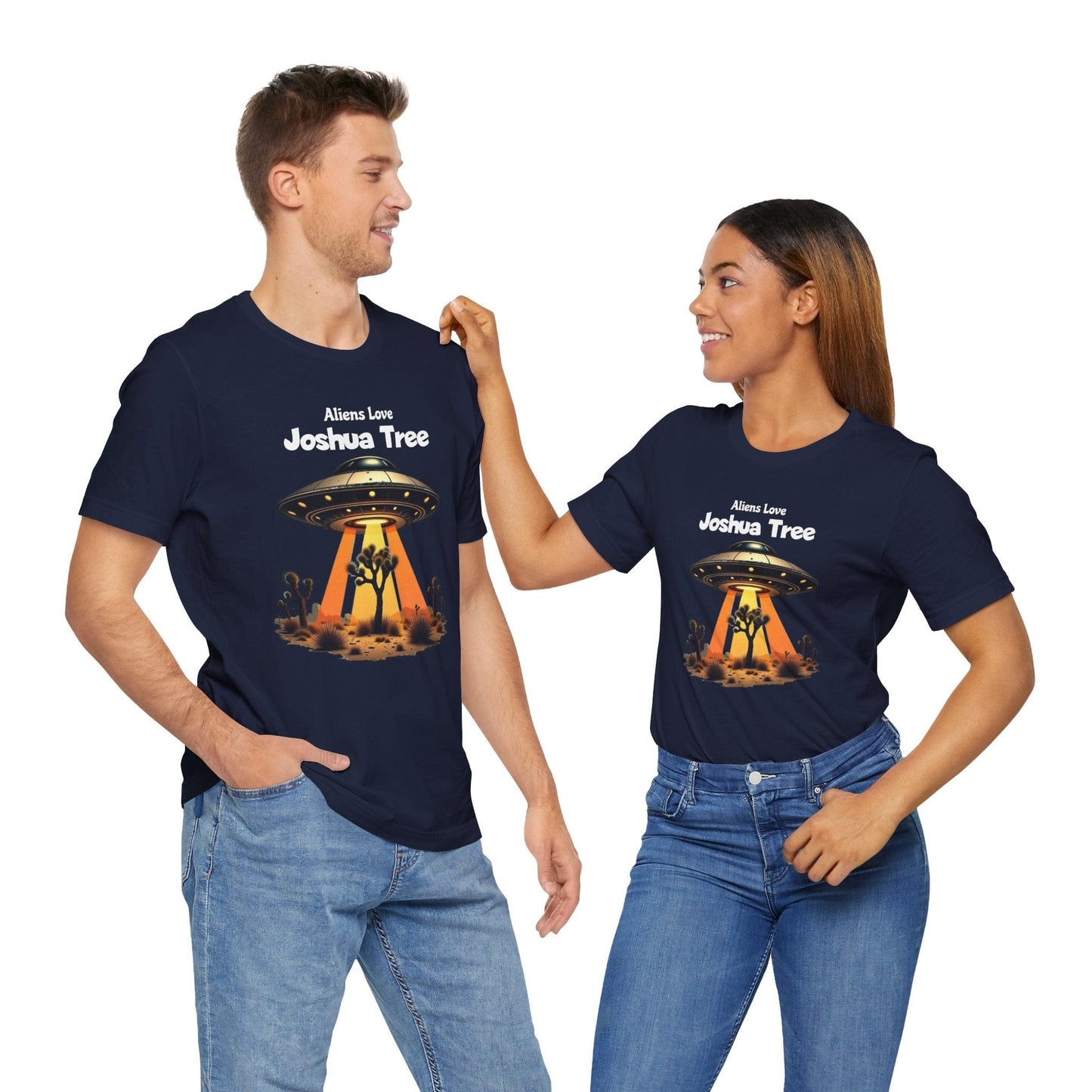 UFO Joshua Tree T-Shirt - Unisex Graphic Short Sleeve T-Shirt