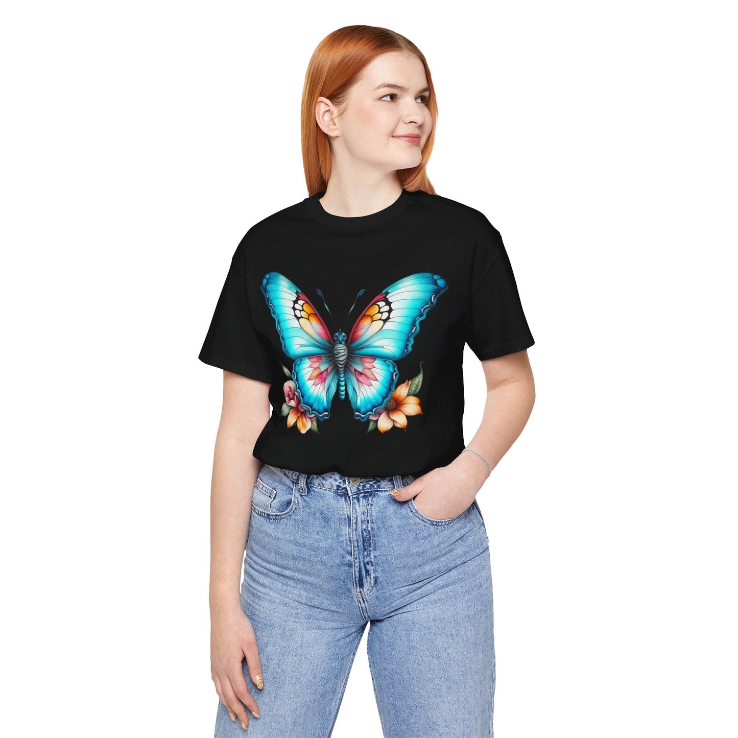 Butterfly Inspiration Unisex Tee | Uplifting and Colorful Design