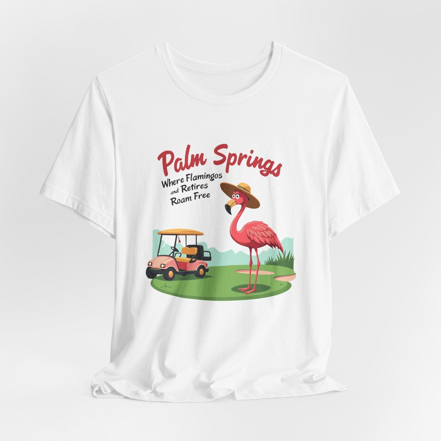 Palm Springs Flamingo Retirement Shirt