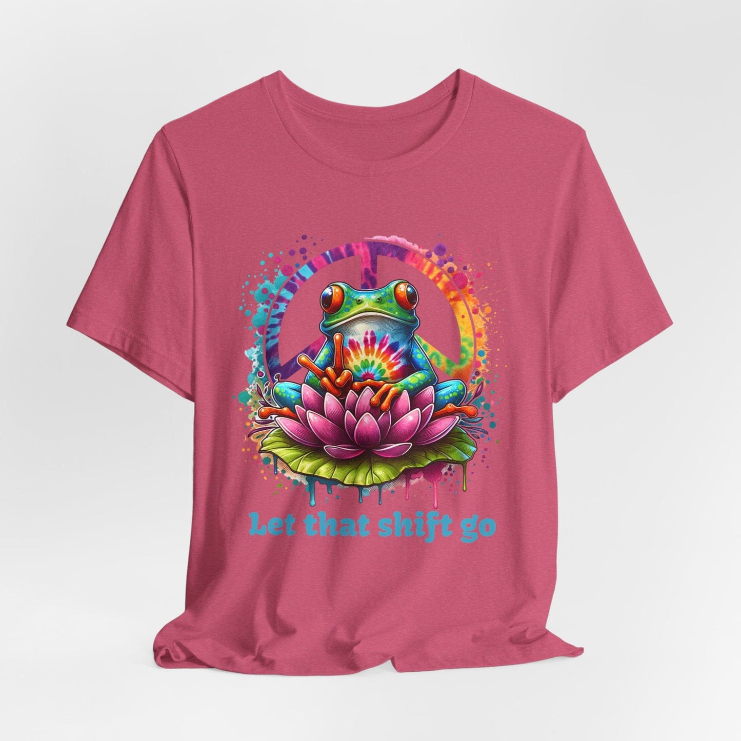 Zen Frog T-Shirt - Let that Shift Go - Unisex T-Shirt