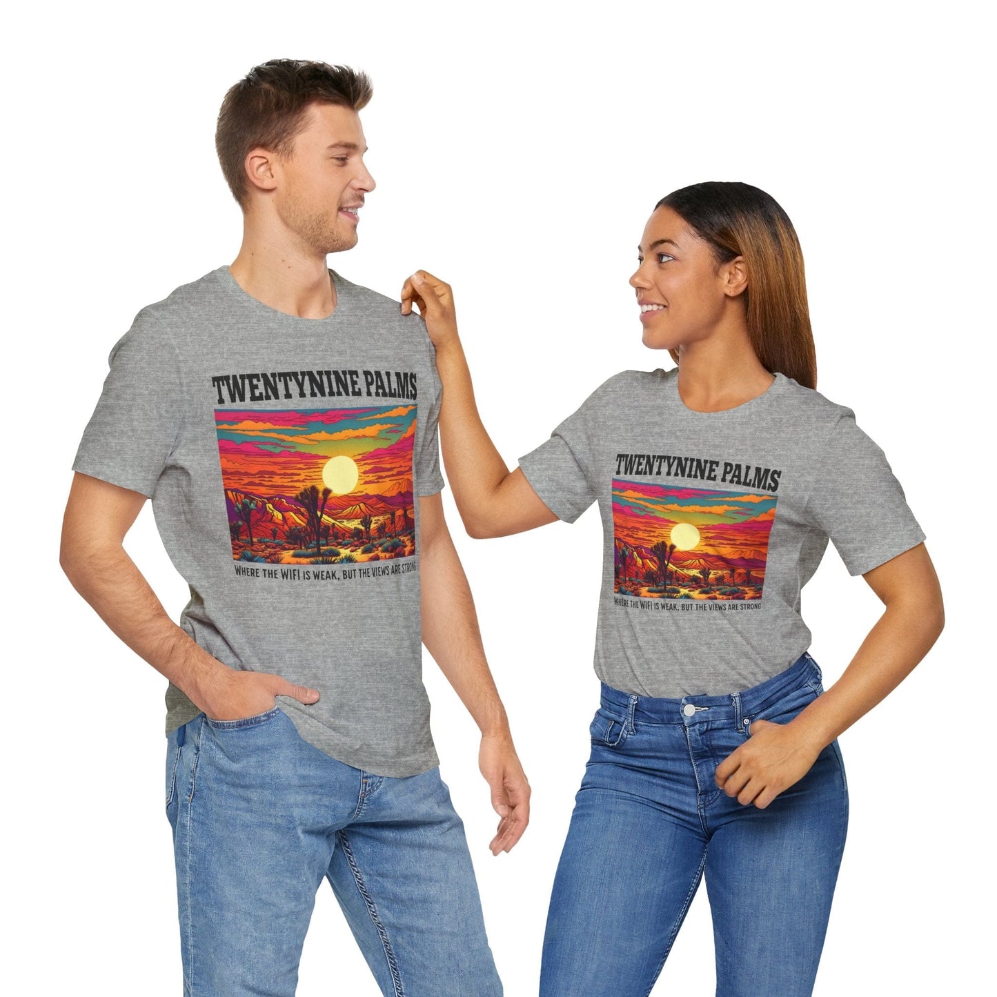 Twentynine Palms Graphic T-Shirt - "Where the WIFI is Weak, But the Views are Strong"