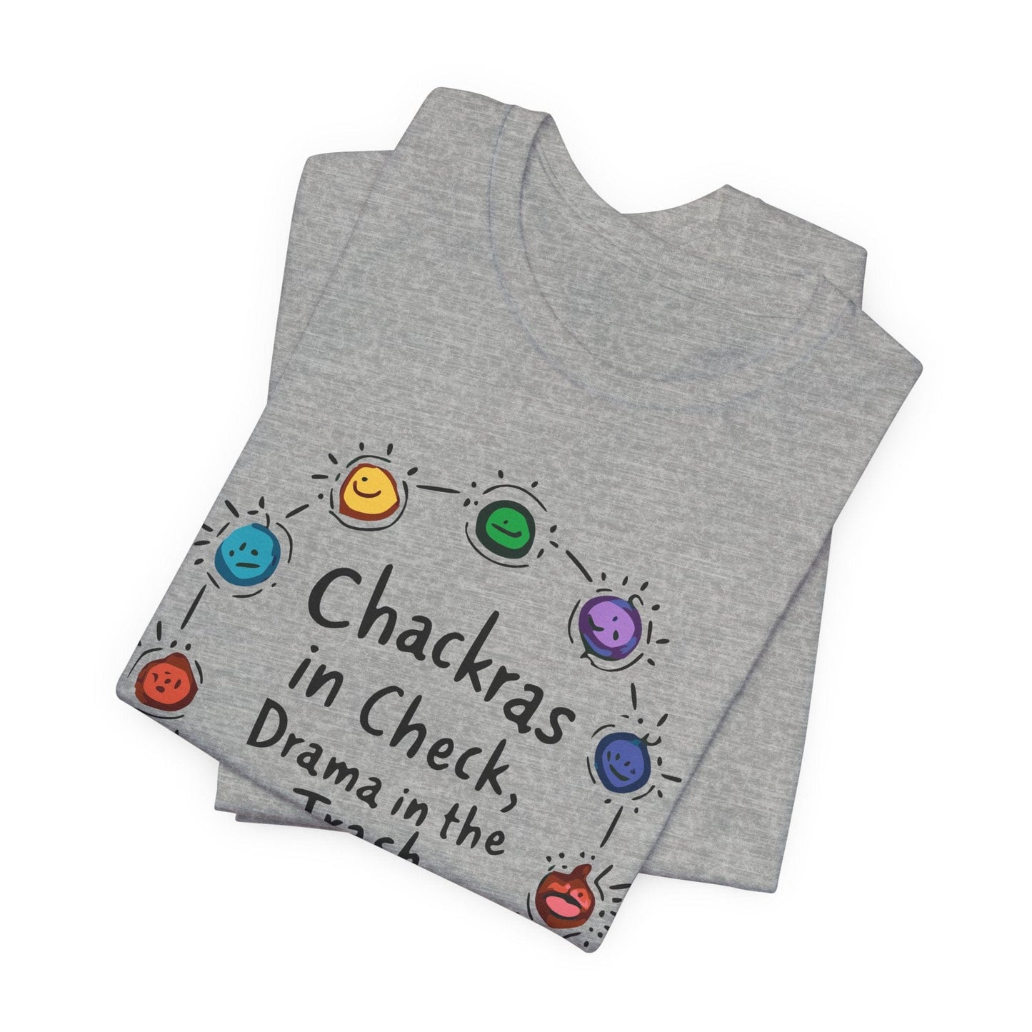 Chakra Awareness Unisex Tee | Mindful and Balanced Design