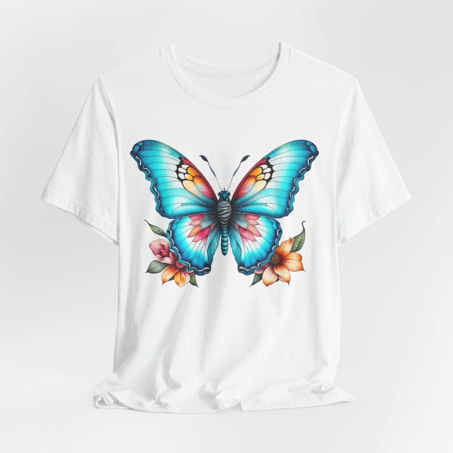 Butterfly Inspiration Unisex Tee | Uplifting and Colorful Design