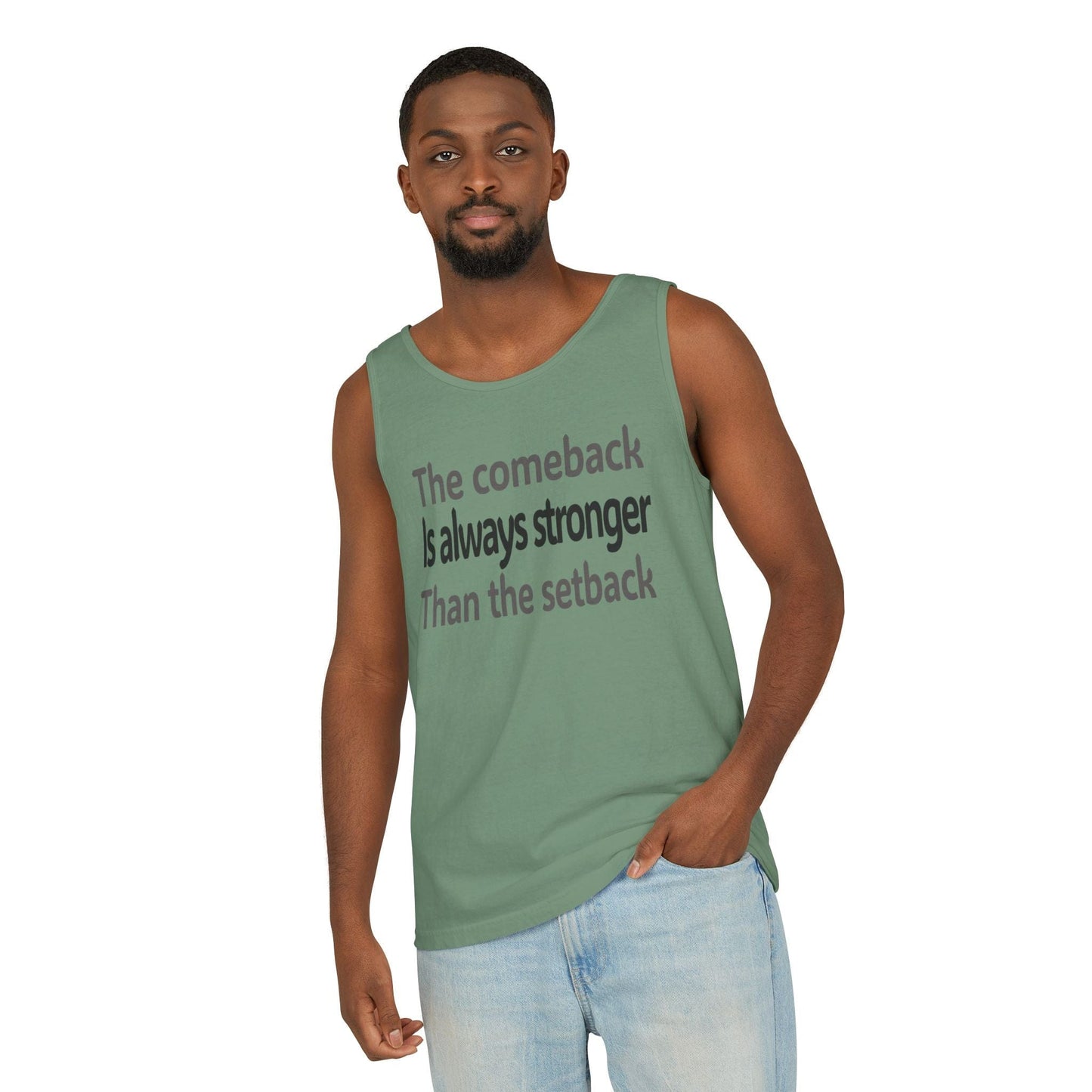 Motivational Tank Top | Inspirational & Comfortable