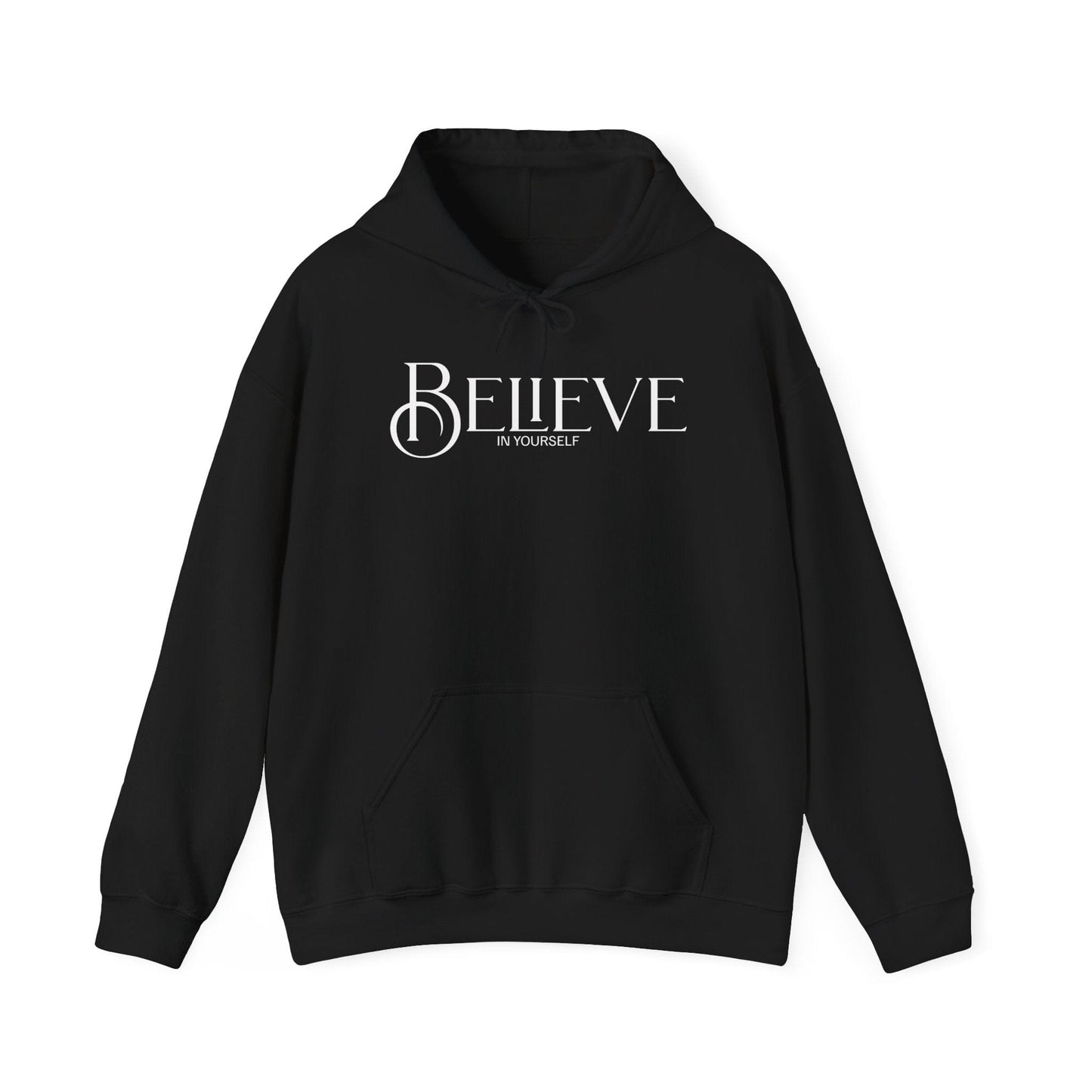 Inspirational Unisex Hooded Sweatshirt | Believe in Yourself