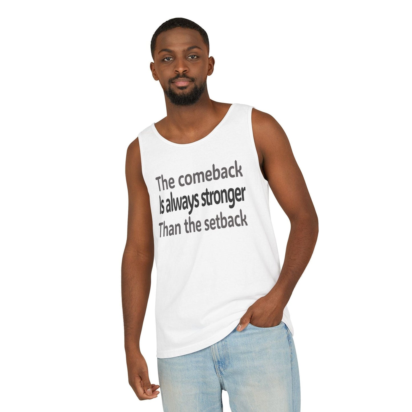 Motivational Tank Top | Inspirational & Comfortable