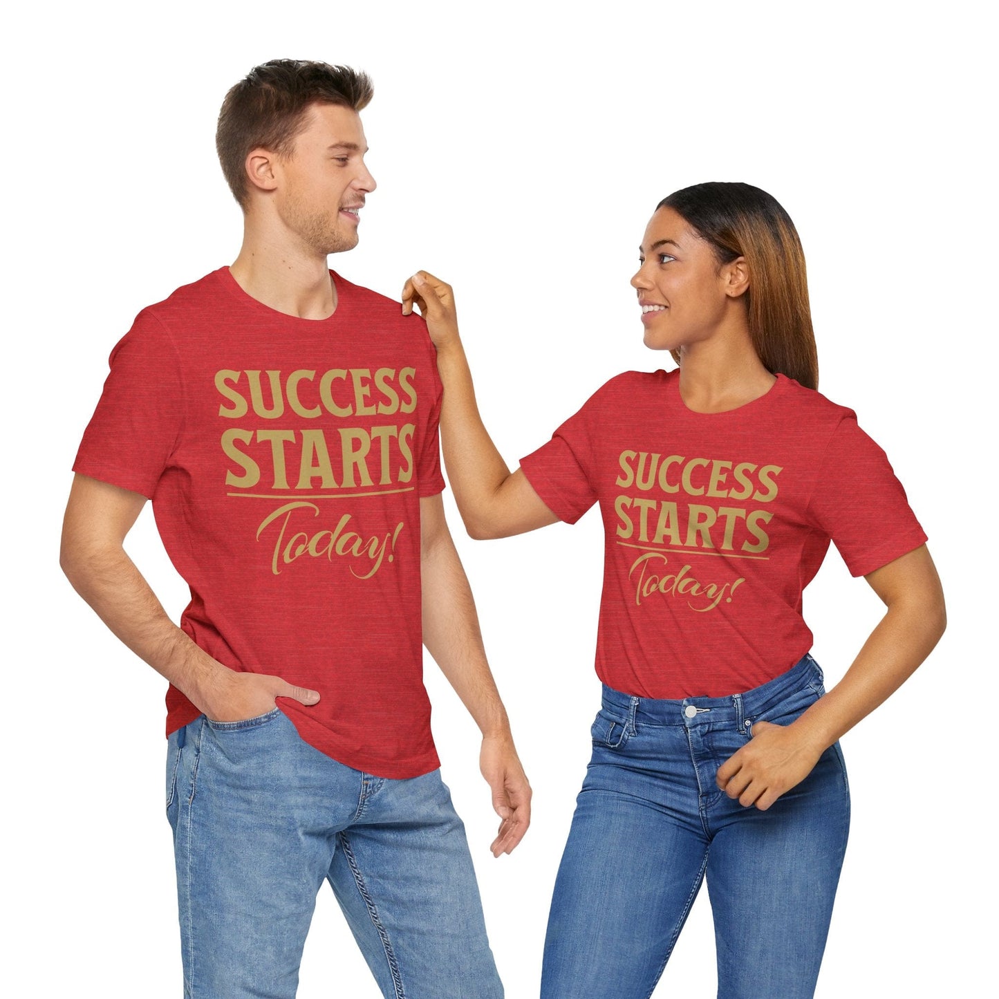 Motivational Success Tee | Unisex Jersey Short Sleeve Shirt