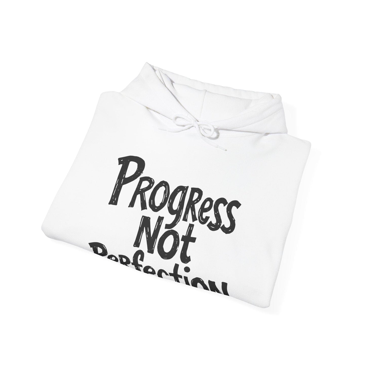 Progress Not Perfection Hoodie | Unisex Heavy Blend | Motivational
