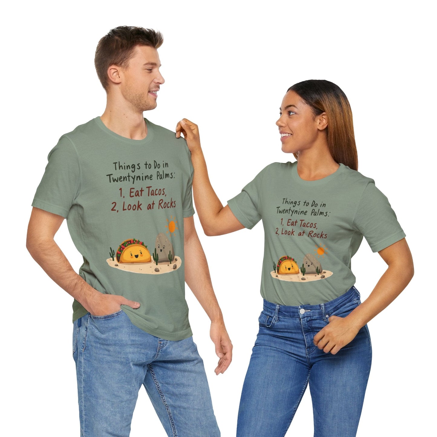"Things to Do in Twentynine Palms" T-Shirt | Eat Tacos & Look at Rocks
