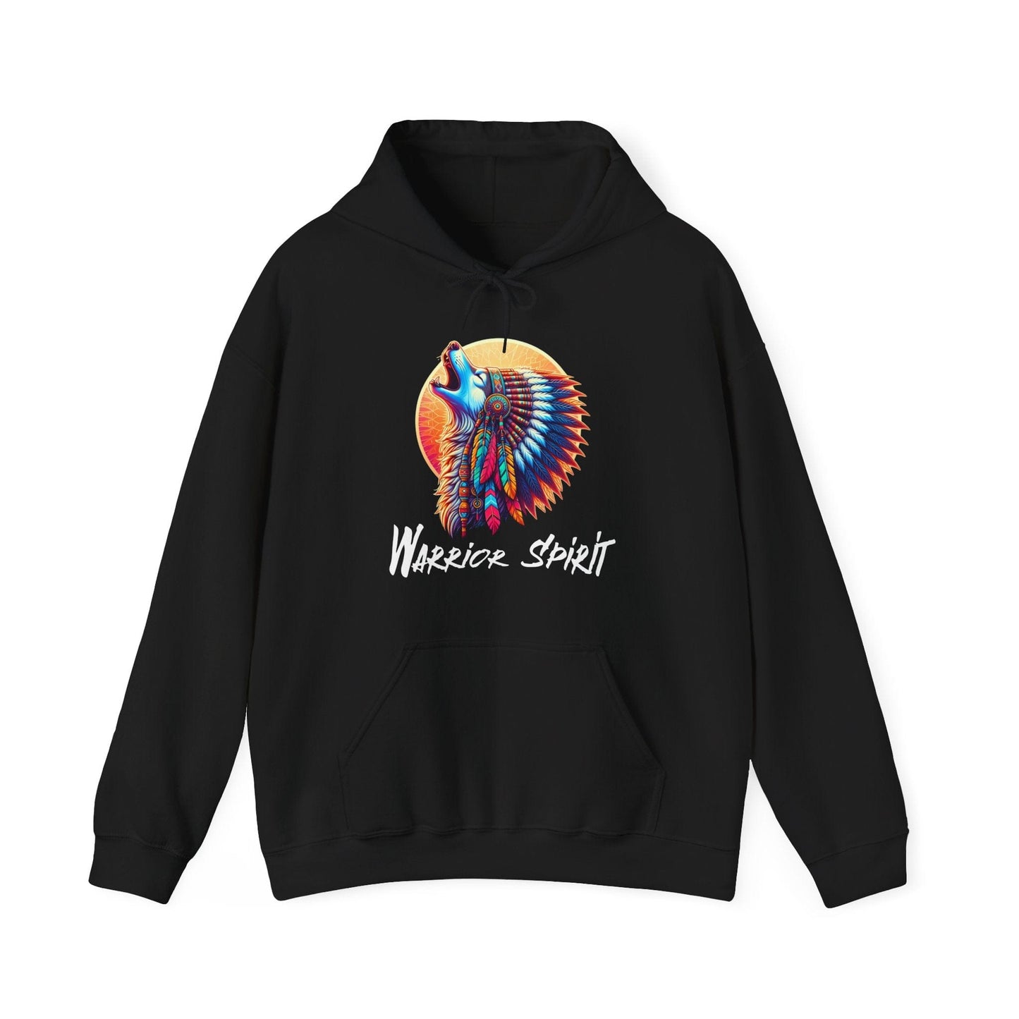 Warrior Spirit Unisex Hooded Sweatshirt - Comfortable & Stylish