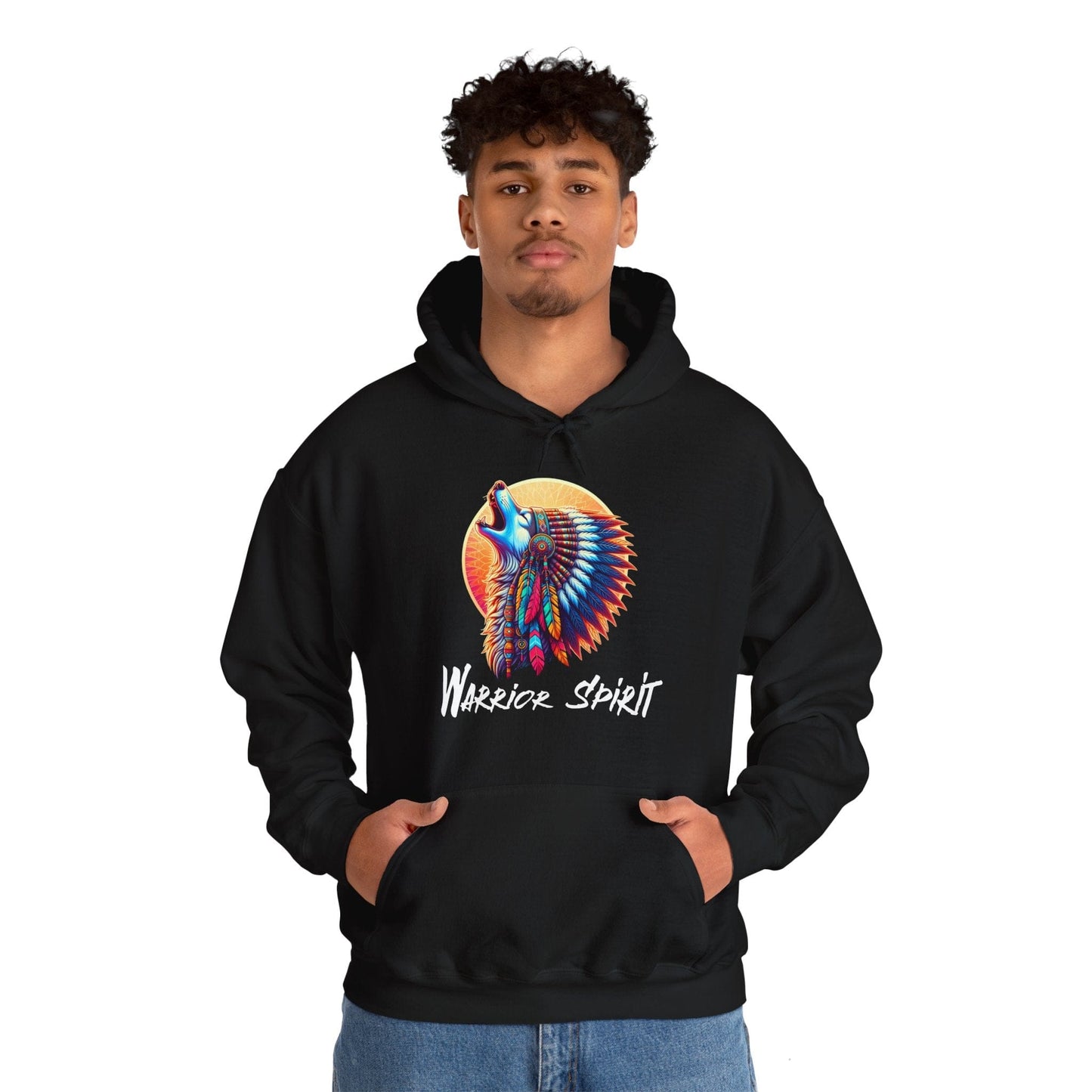 Warrior Spirit Unisex Hooded Sweatshirt - Comfortable & Stylish