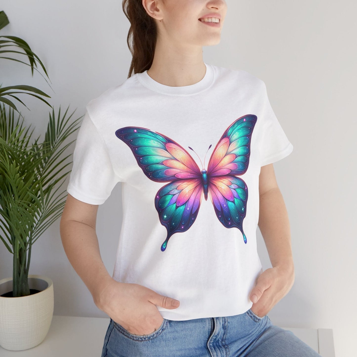 Colorful Butterfly Tee | Vibrant and Uplifting Design