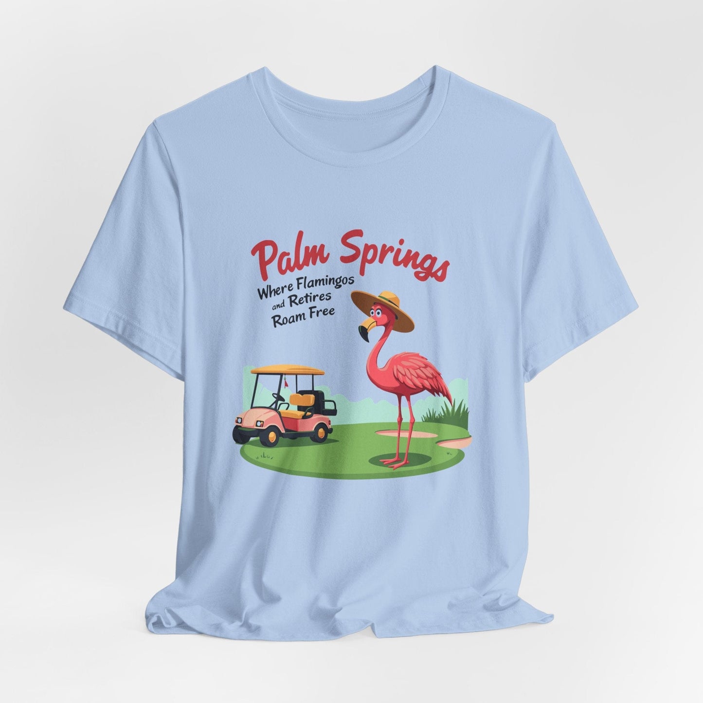 Palm Springs Flamingo Retirement Shirt