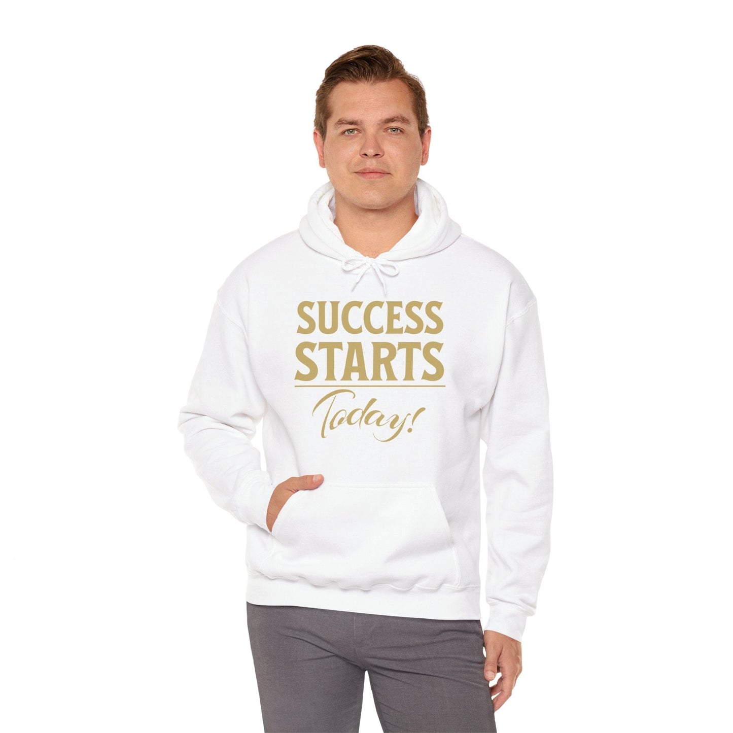 Success Starts Today! Unisex Heavy Blend™ Hooded Sweatshirt