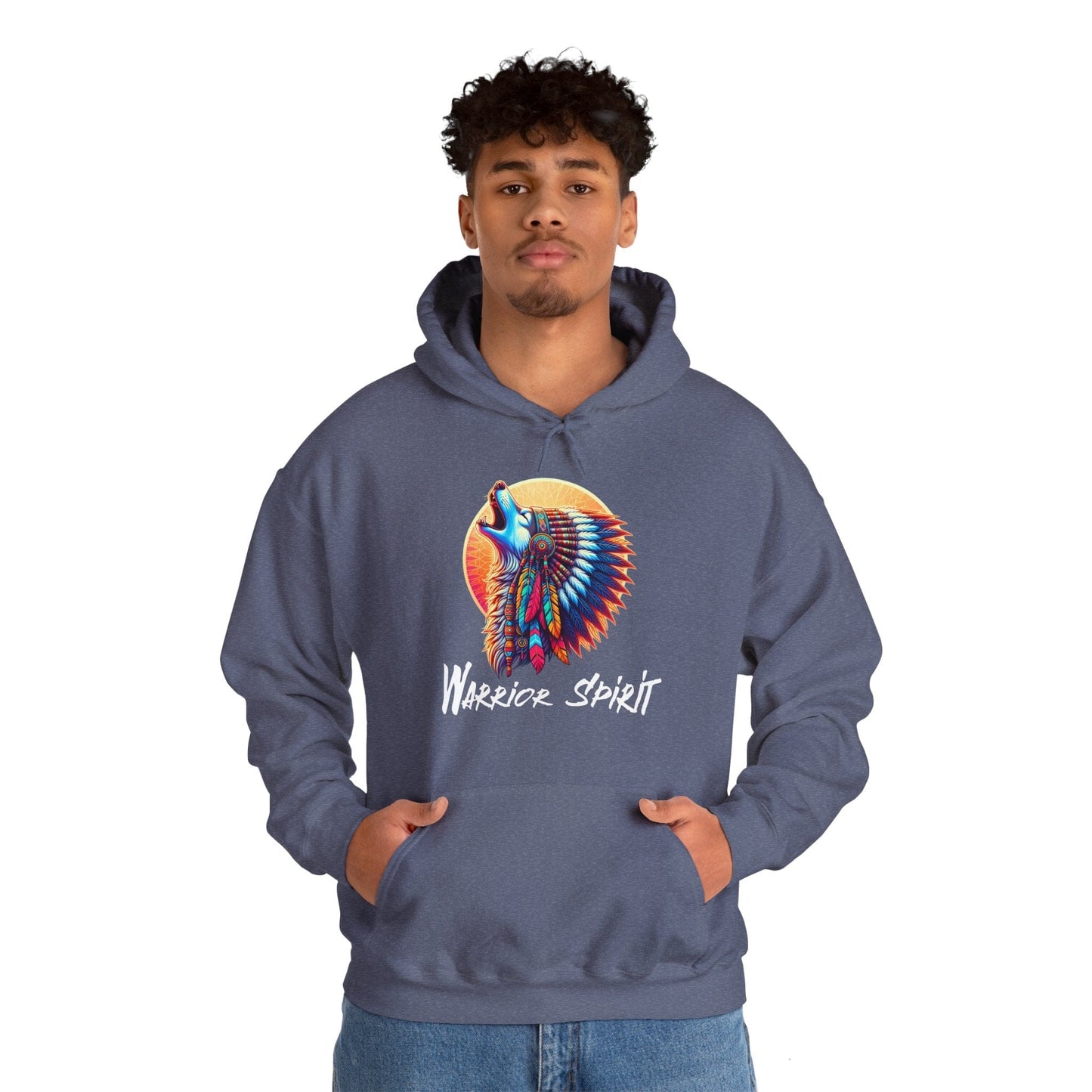 Warrior Spirit Unisex Hooded Sweatshirt - Comfortable & Stylish