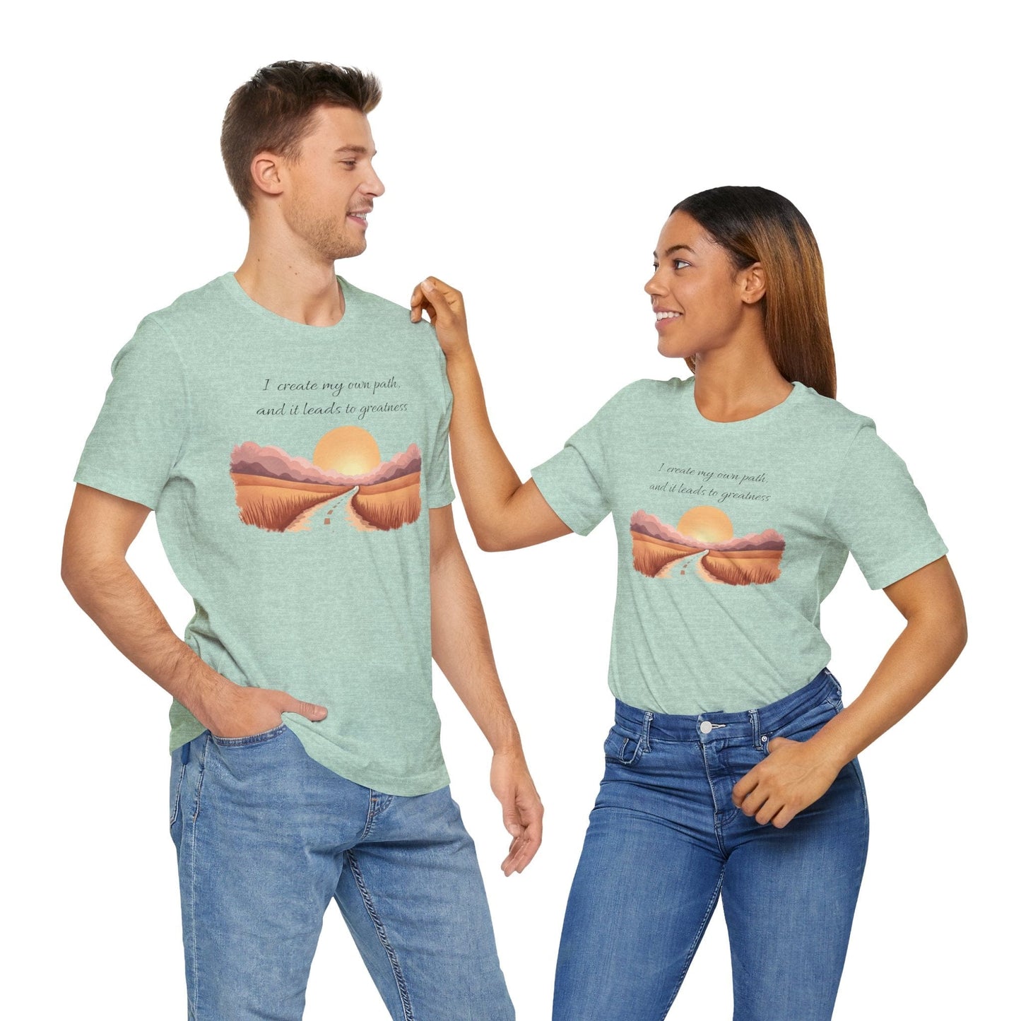 T-Shirt - I Create My Own Path Unisex Jersey Short Sleeve Tee