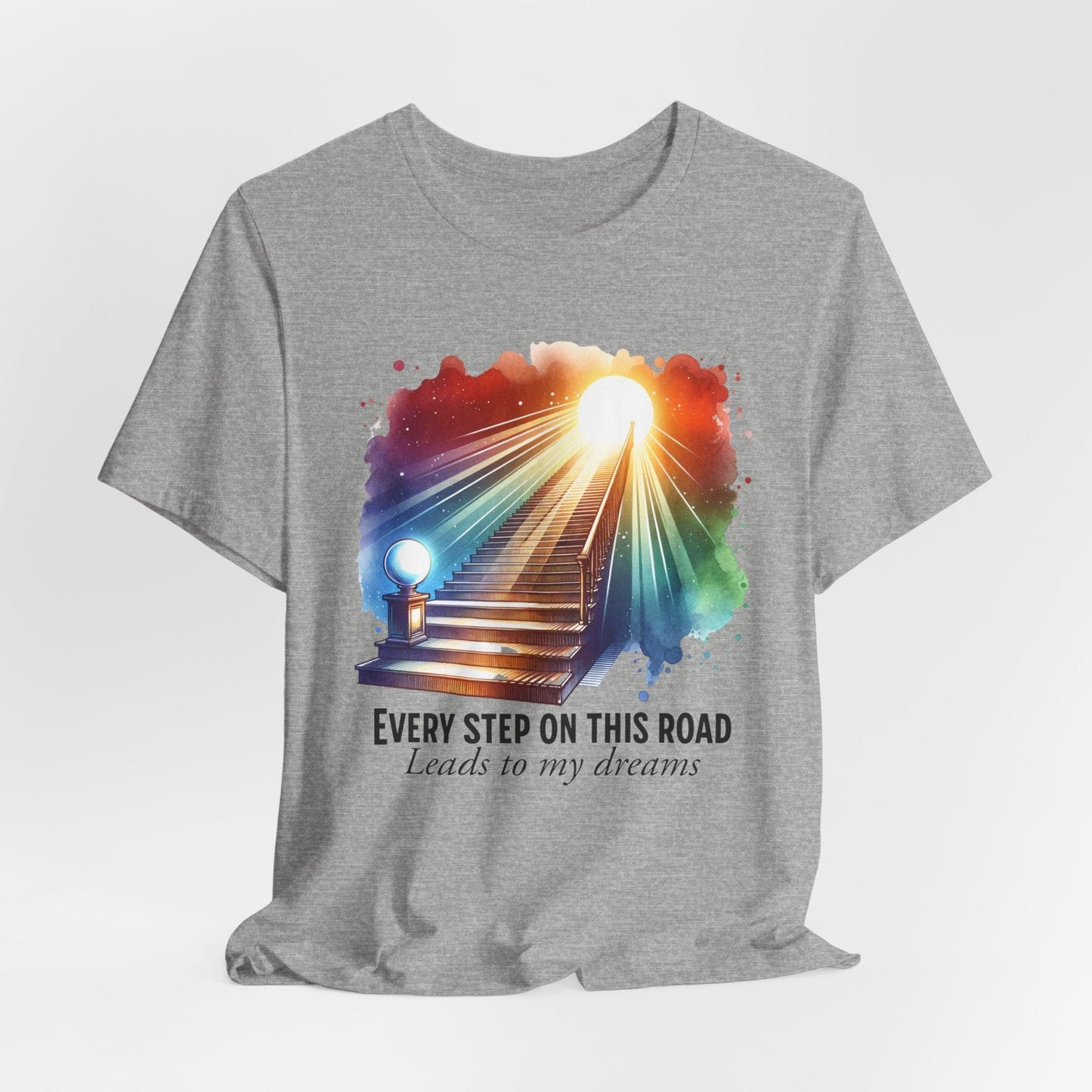 Inspirational Dream Road Unisex Jersey Tee