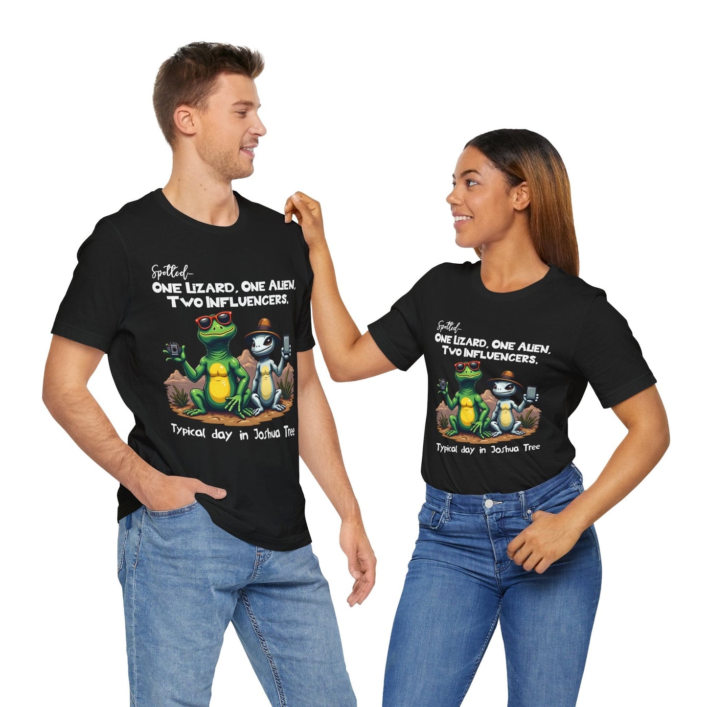 Joshua Tree T-Shirt- One Lizard and Two Influencers