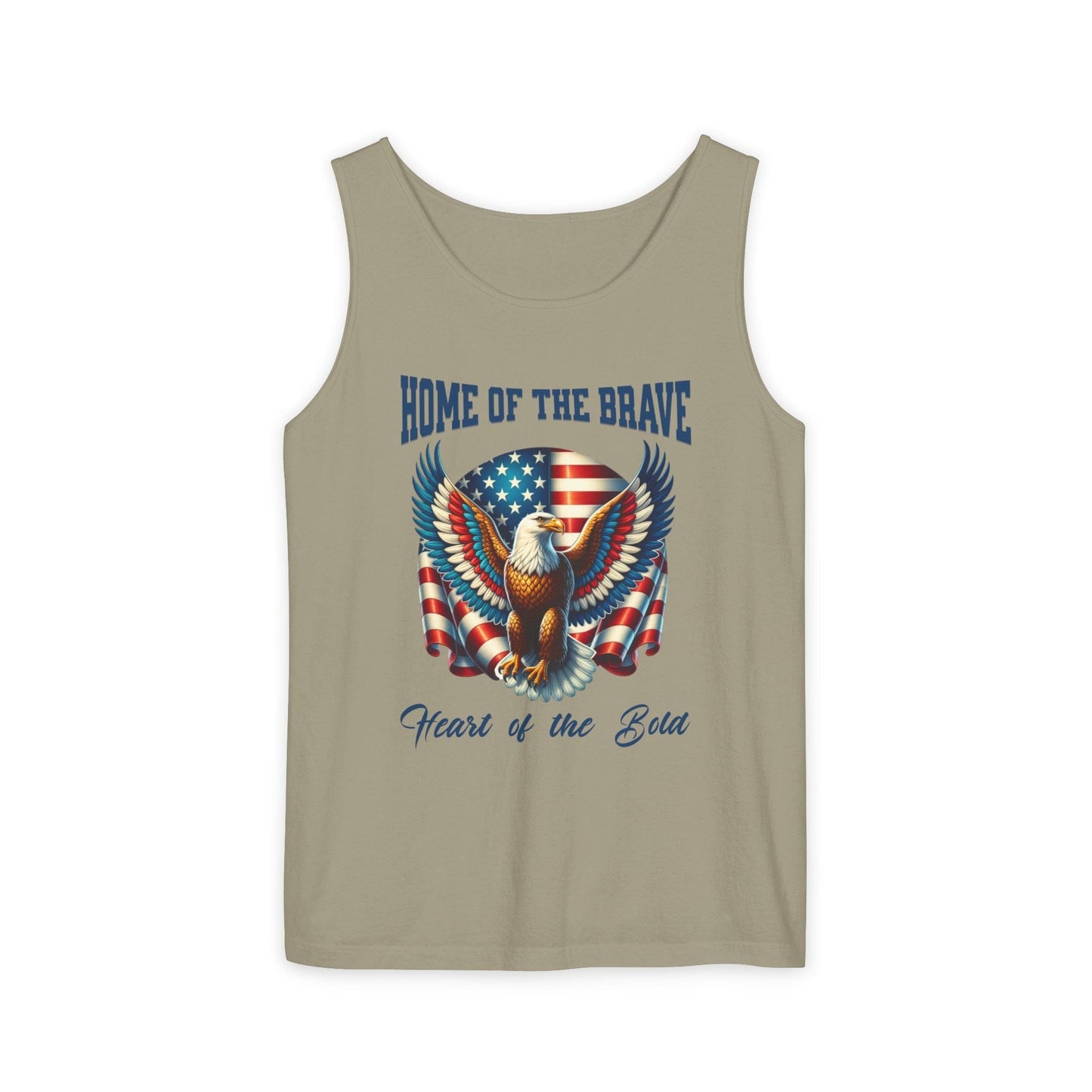 Home of the Brave Unisex Tank Top | Patriotic & Comfortable