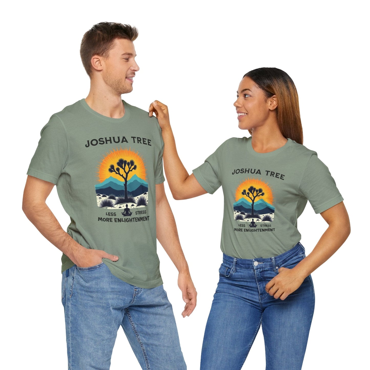 Joshua Tree Relaxation T-Shirt - Unisex Jersey Short Sleeve Shirt