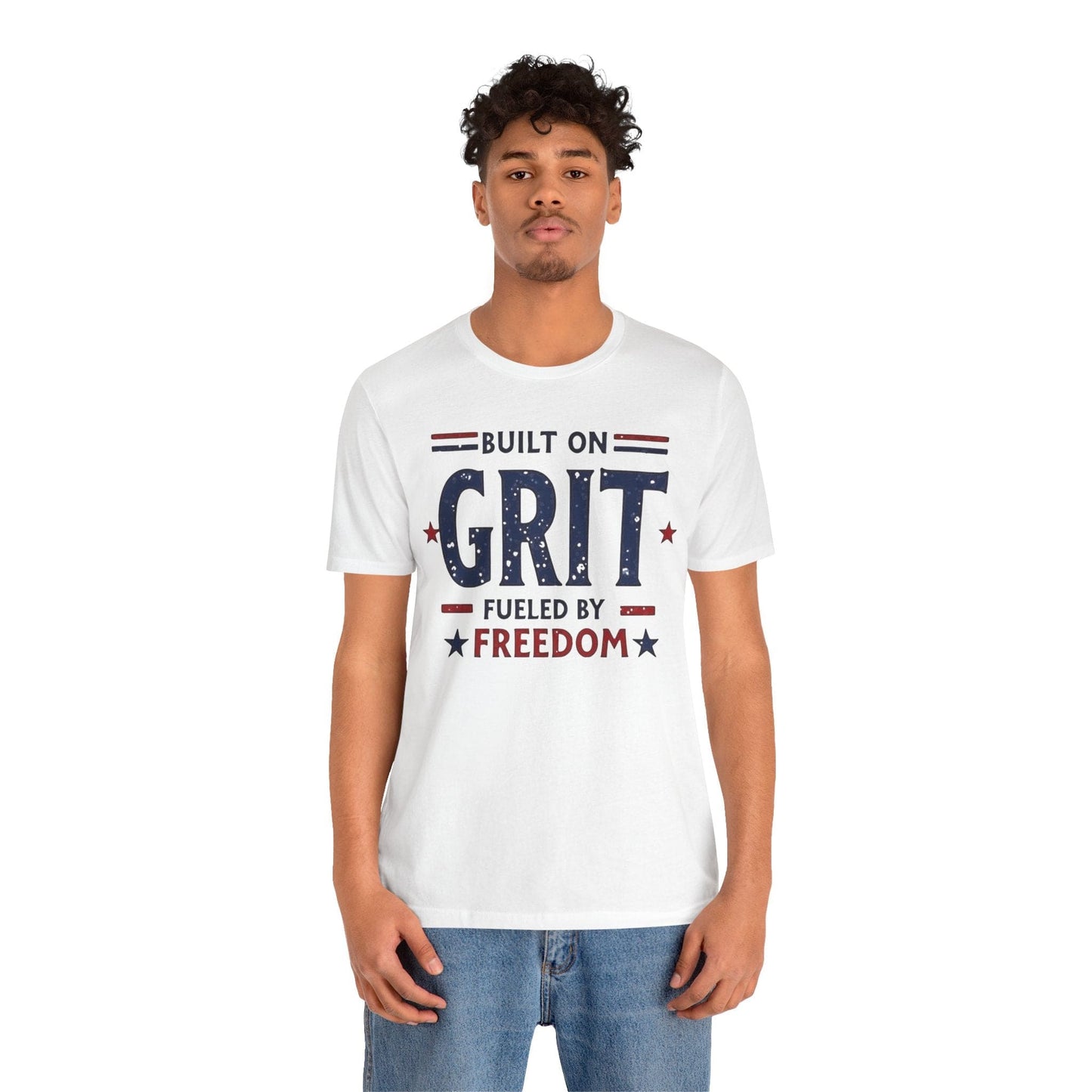 Built on Grit Freedom T-Shirt | Strong & Resilient Design