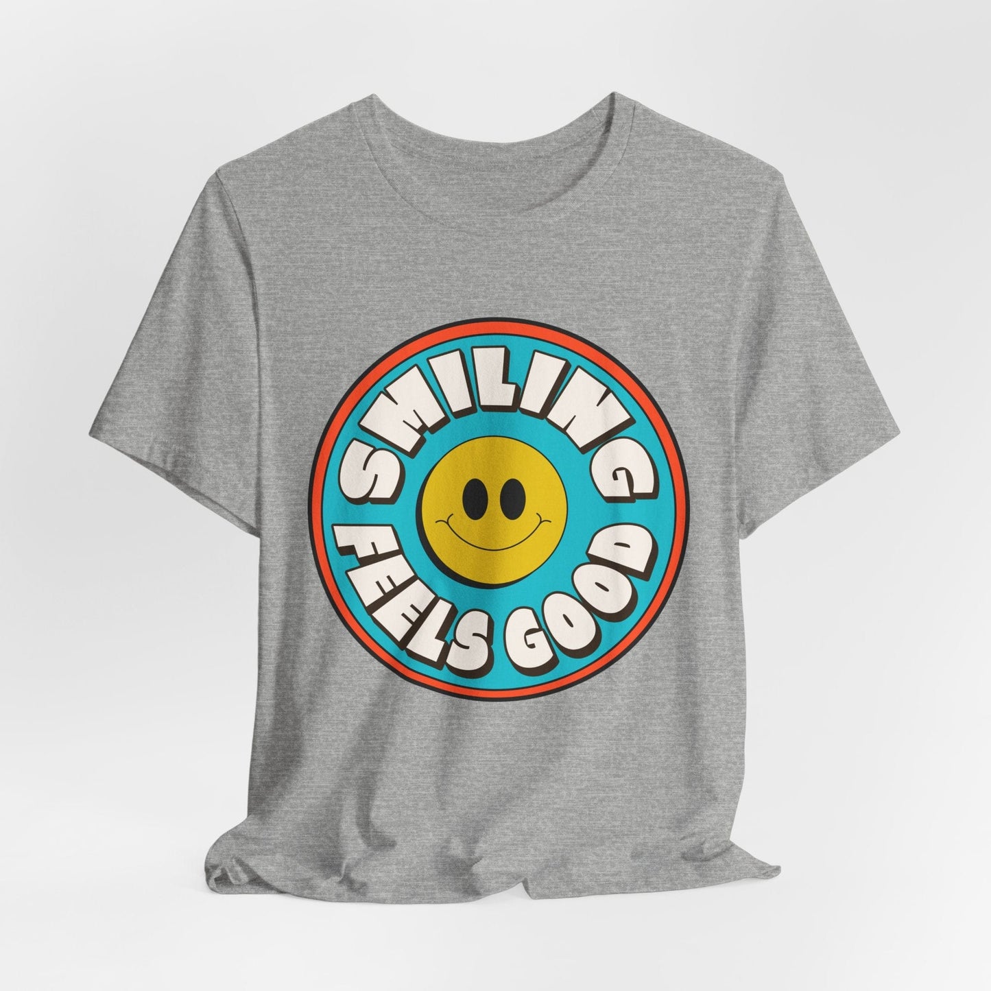 Smile Reminder T-Shirt / Smiling Feels Good