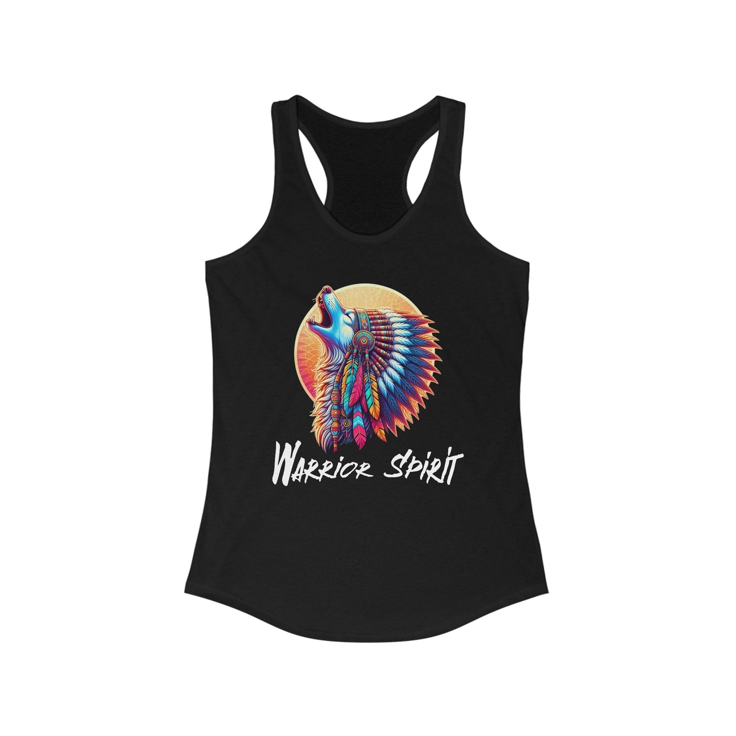 Warrior Spirit Racerback Tank | Women's Spiritual Graphic Tee