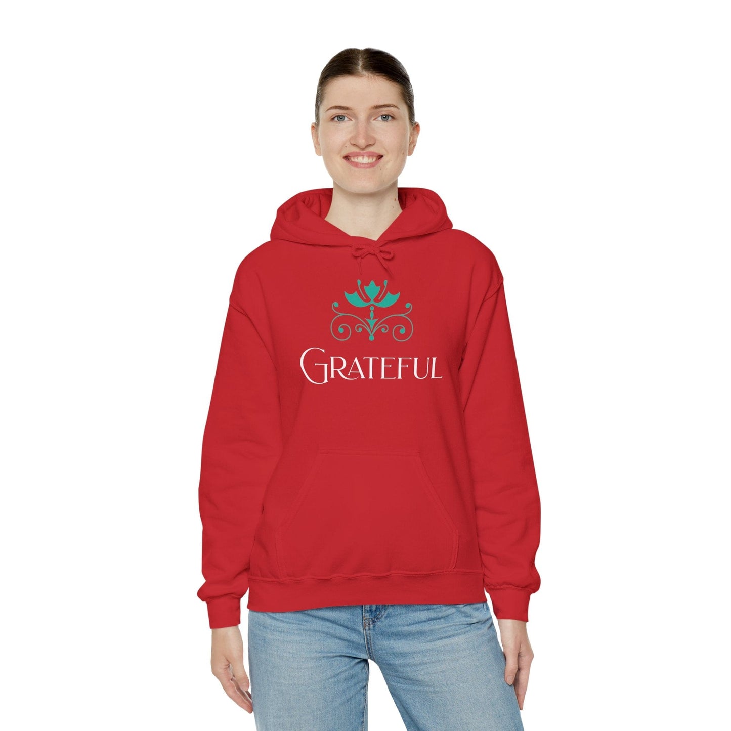 Grateful Unisex Heavy Blend Hoodie - Comfortable & Stylish Sweatshirt for Every Occasion