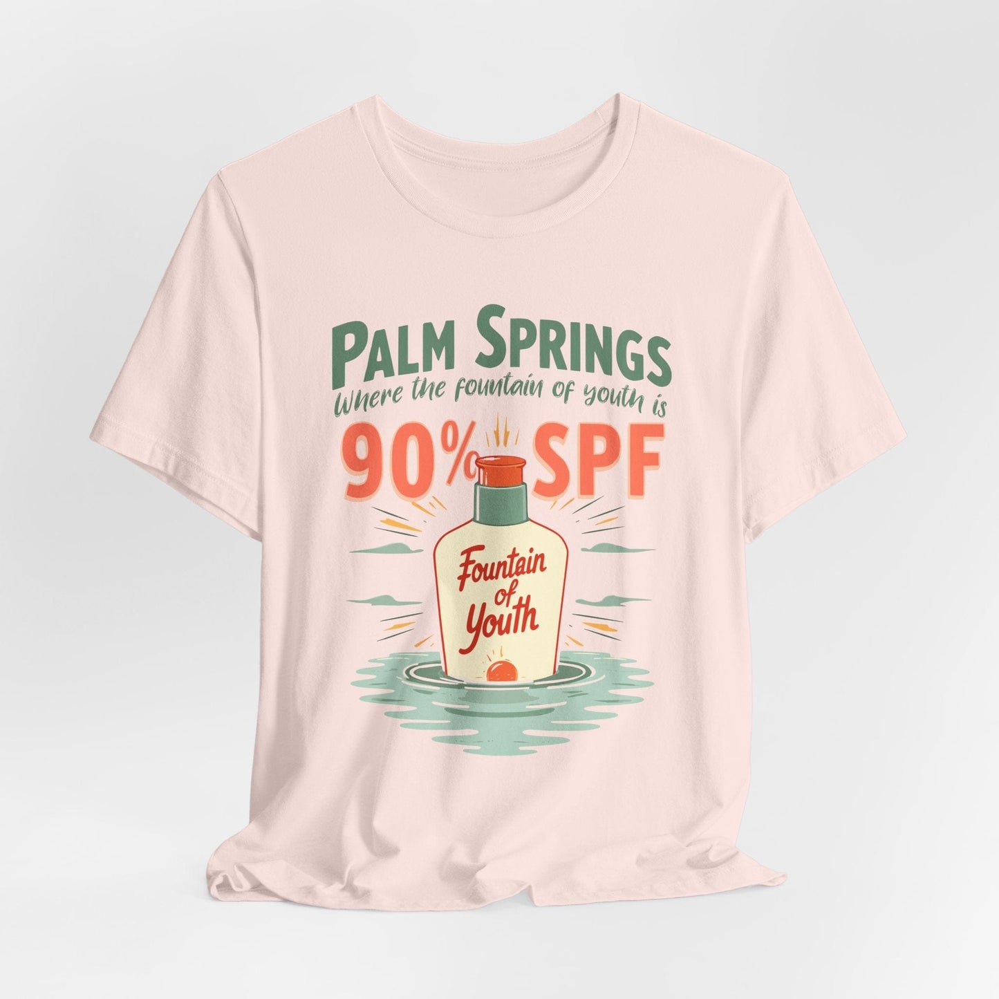 Palm Springs T-Shirt - Fountain of Youth Design