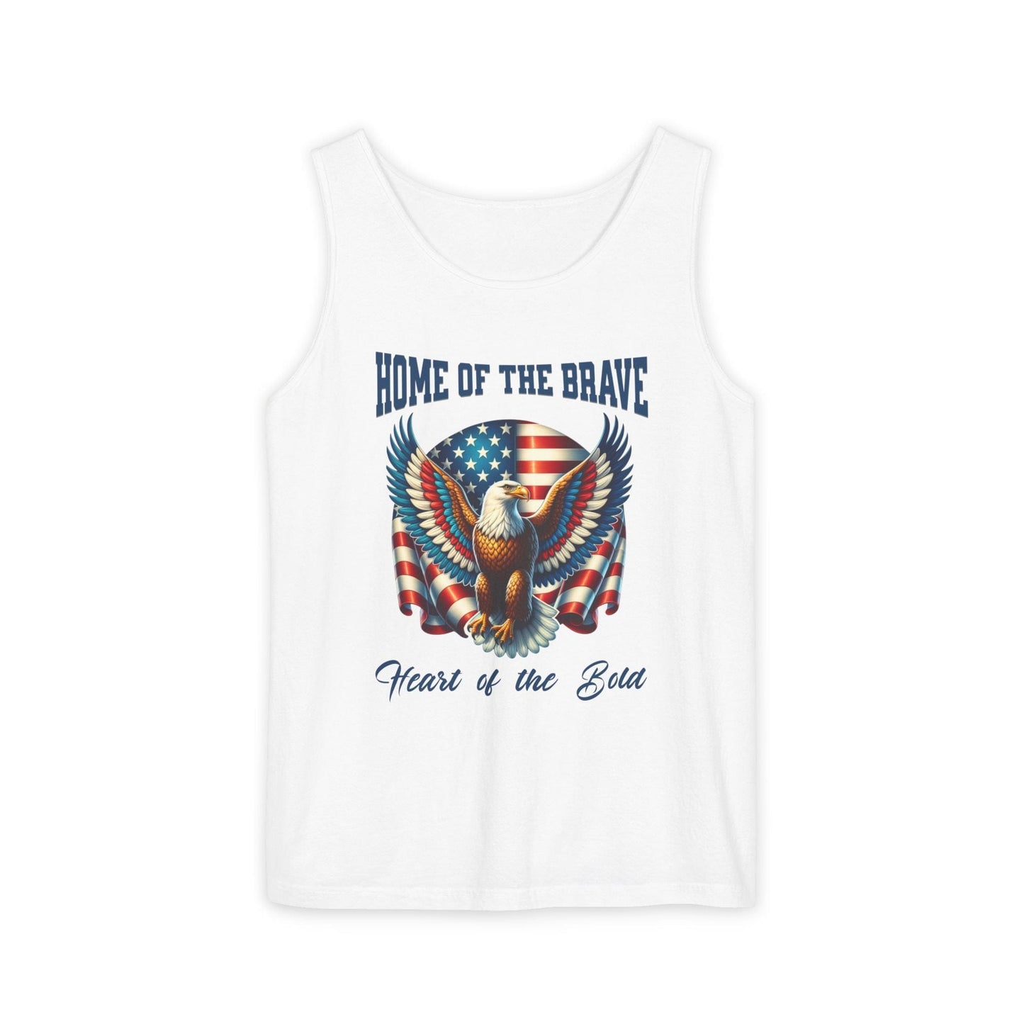 Home of the Brave Unisex Tank Top | Patriotic & Comfortable