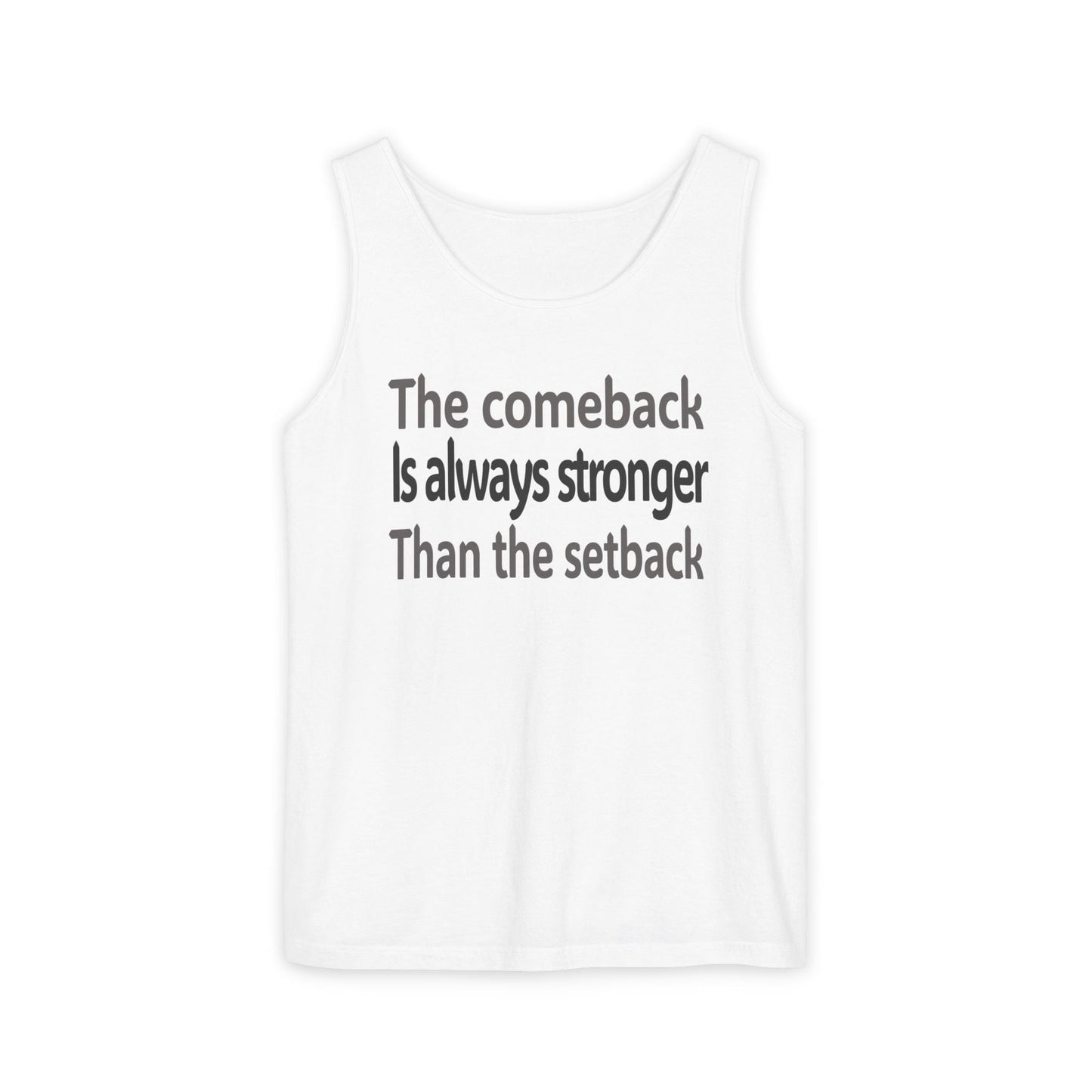 Motivational Tank Top | Inspirational & Comfortable