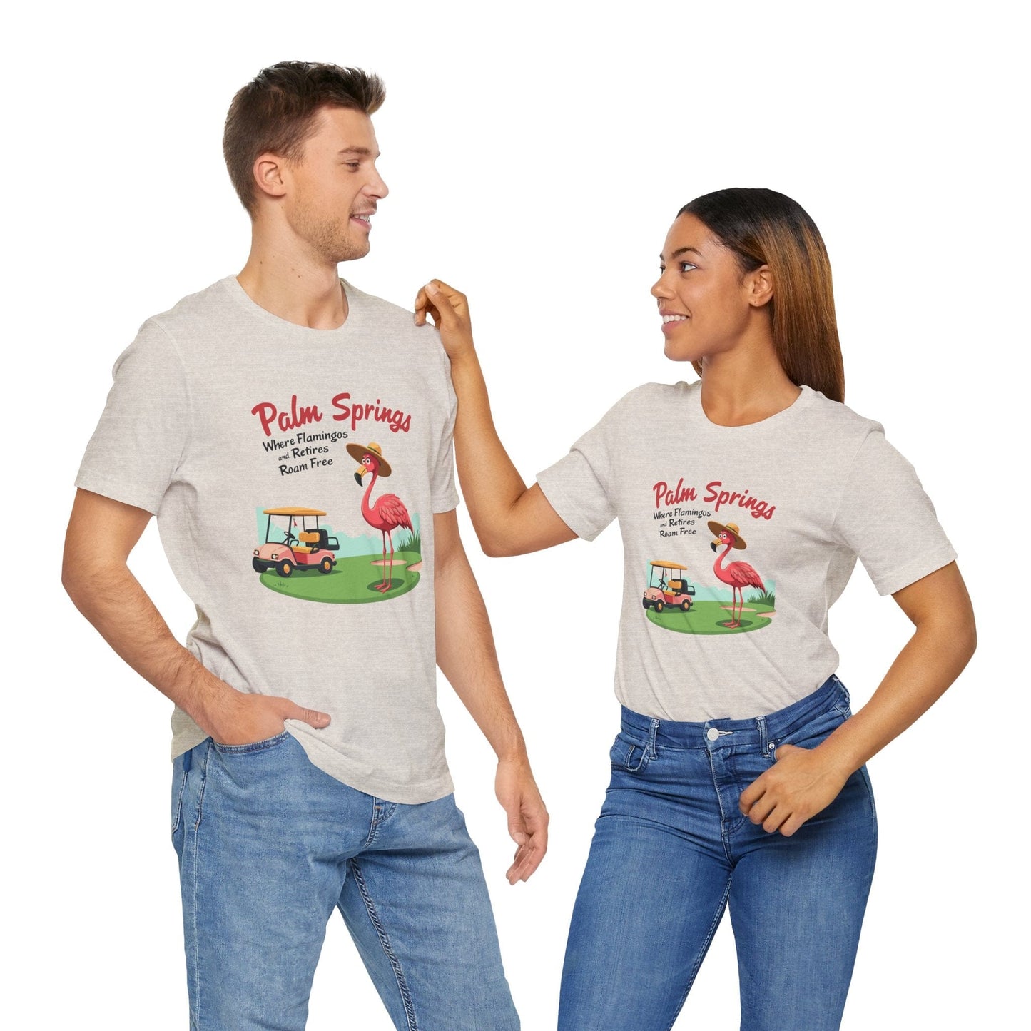 Palm Springs Flamingo Retirement Shirt