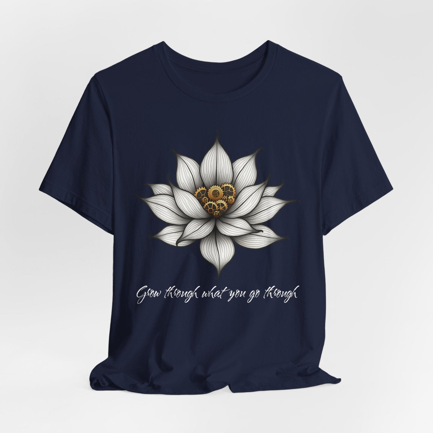 Inspirational Lotus Flower Tee | Peaceful & Comfortable