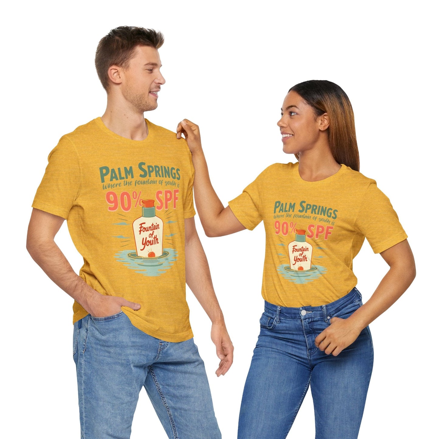 Palm Springs T-Shirt - Fountain of Youth Design