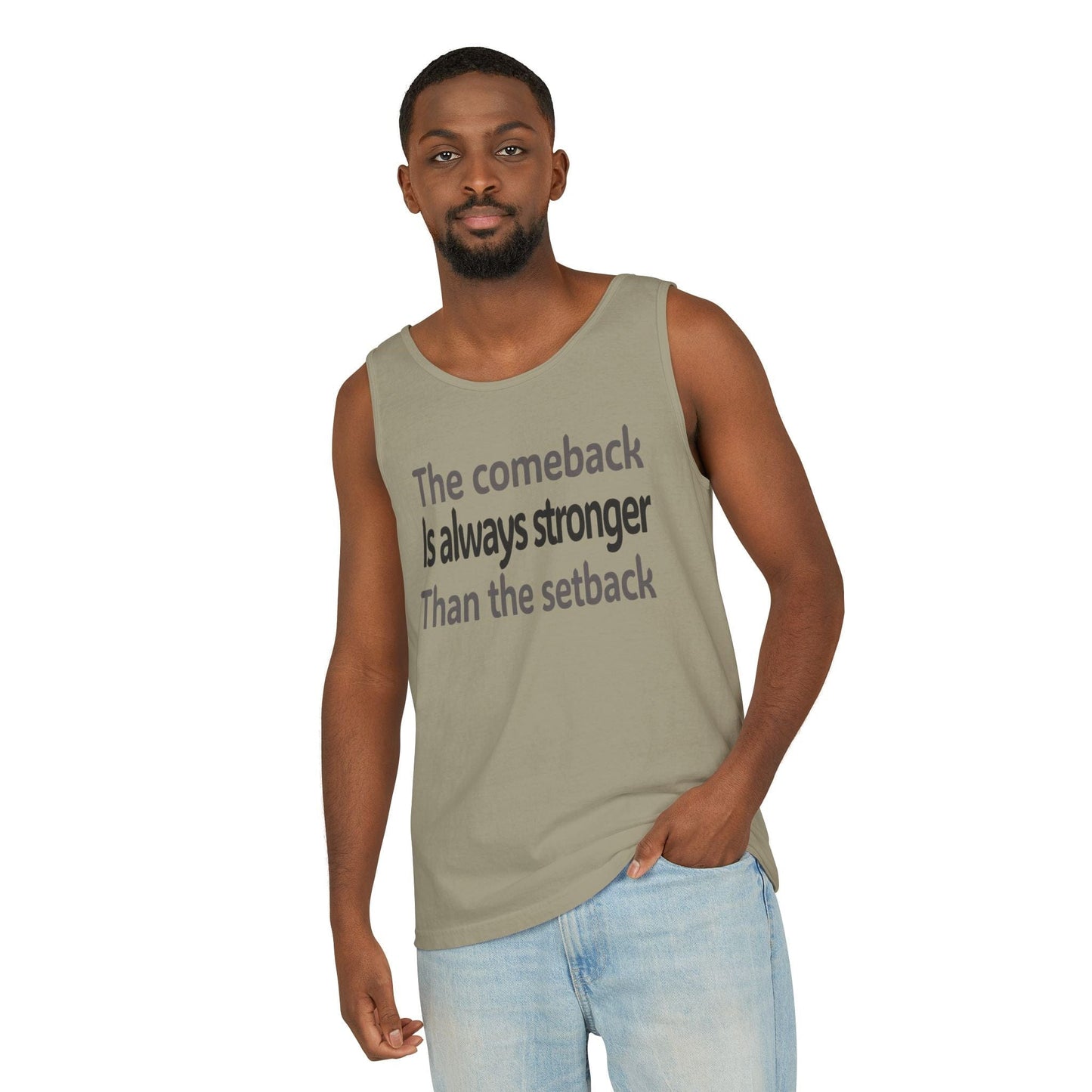 Motivational Tank Top | Inspirational & Comfortable
