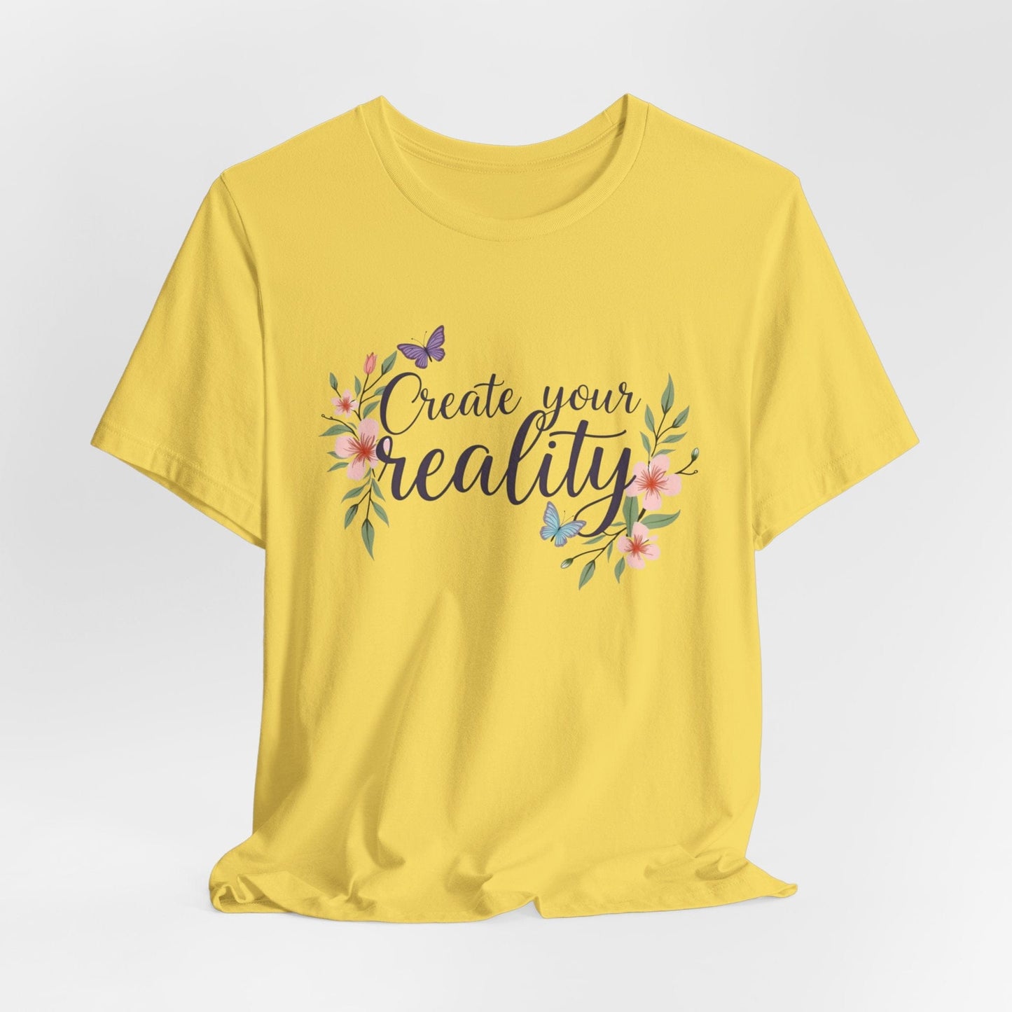 Create Your Reality Unisex Tee | Manifest Your Vision