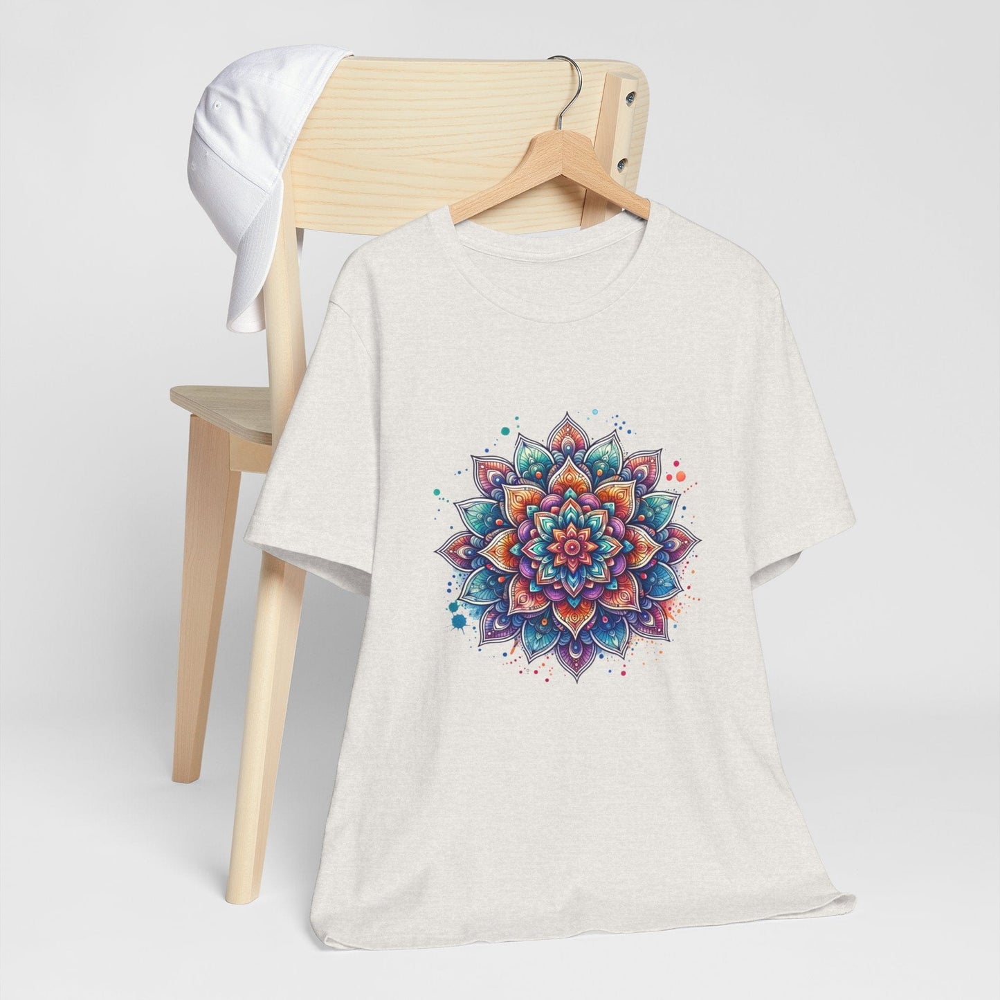 Colorful Mandala Unisex Tee | Vibrant & Peaceful Design