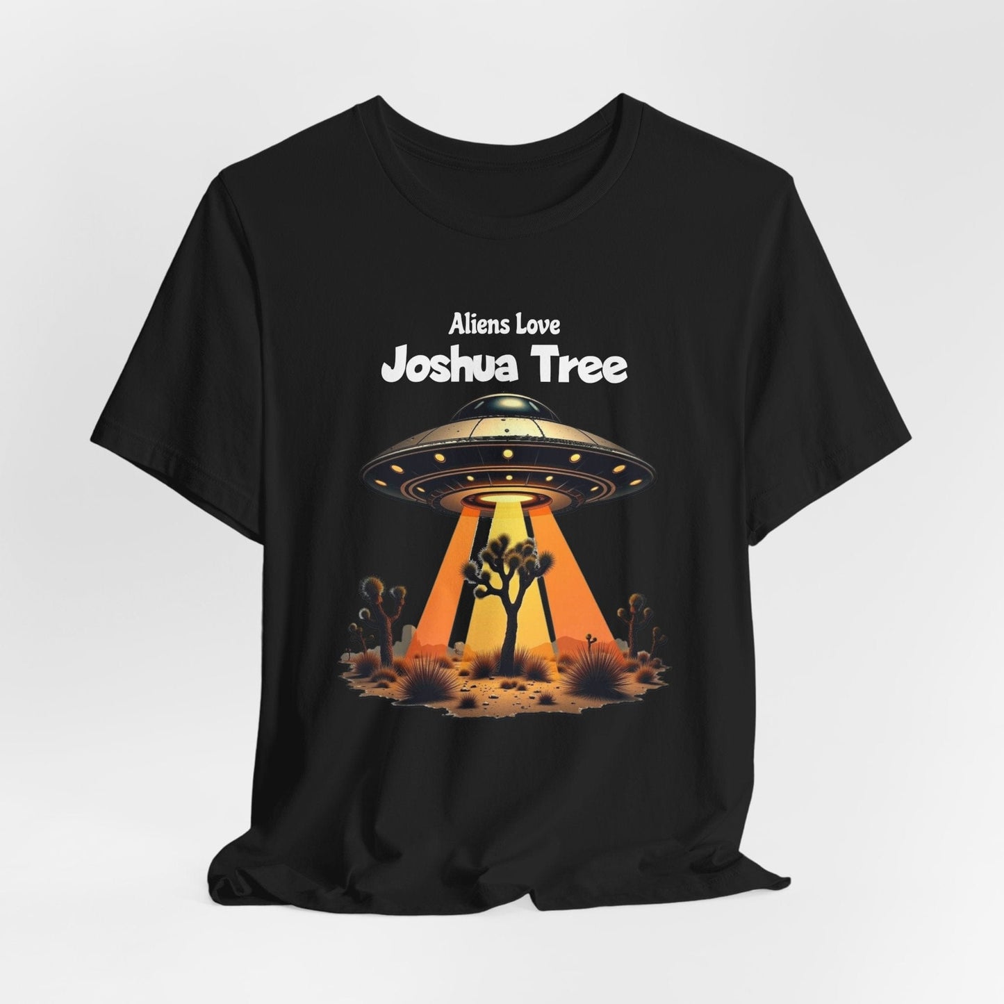 UFO Joshua Tree T-Shirt - Unisex Graphic Short Sleeve T-Shirt