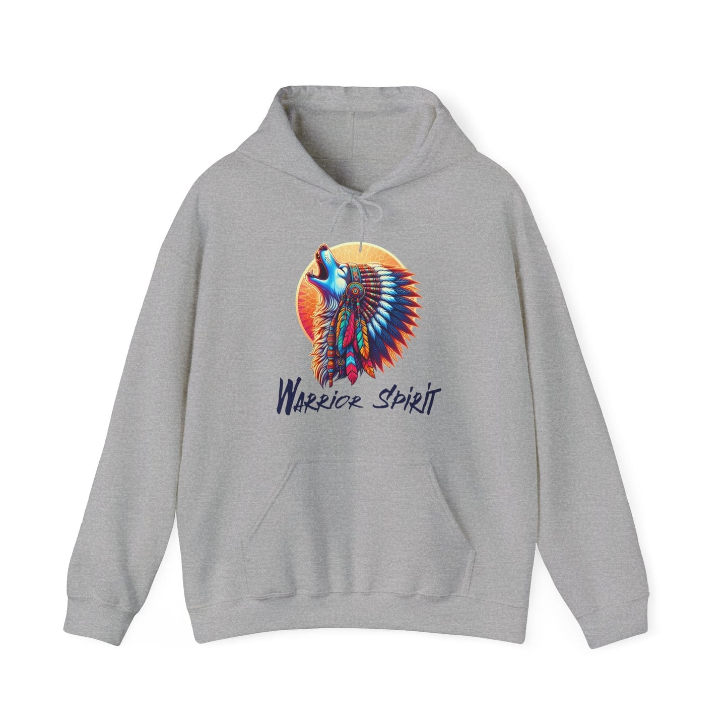 Warrior Spirit Unisex Hooded Sweatshirt - Comfortable & Stylish