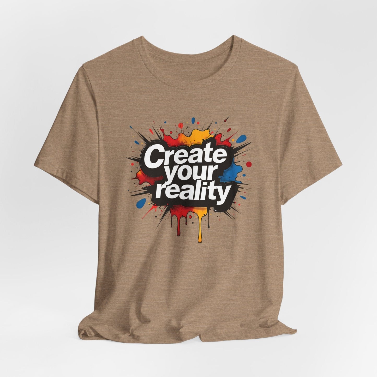 Create Your Reality Unisex Jersey Tee | Motivational Design