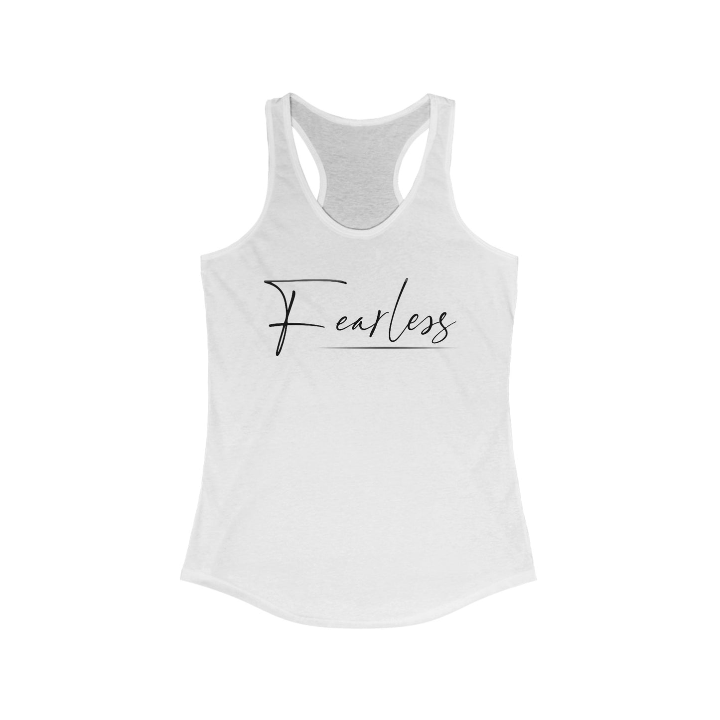 Fearless Women's Racerback Tank | Bold & Empowering Activewear