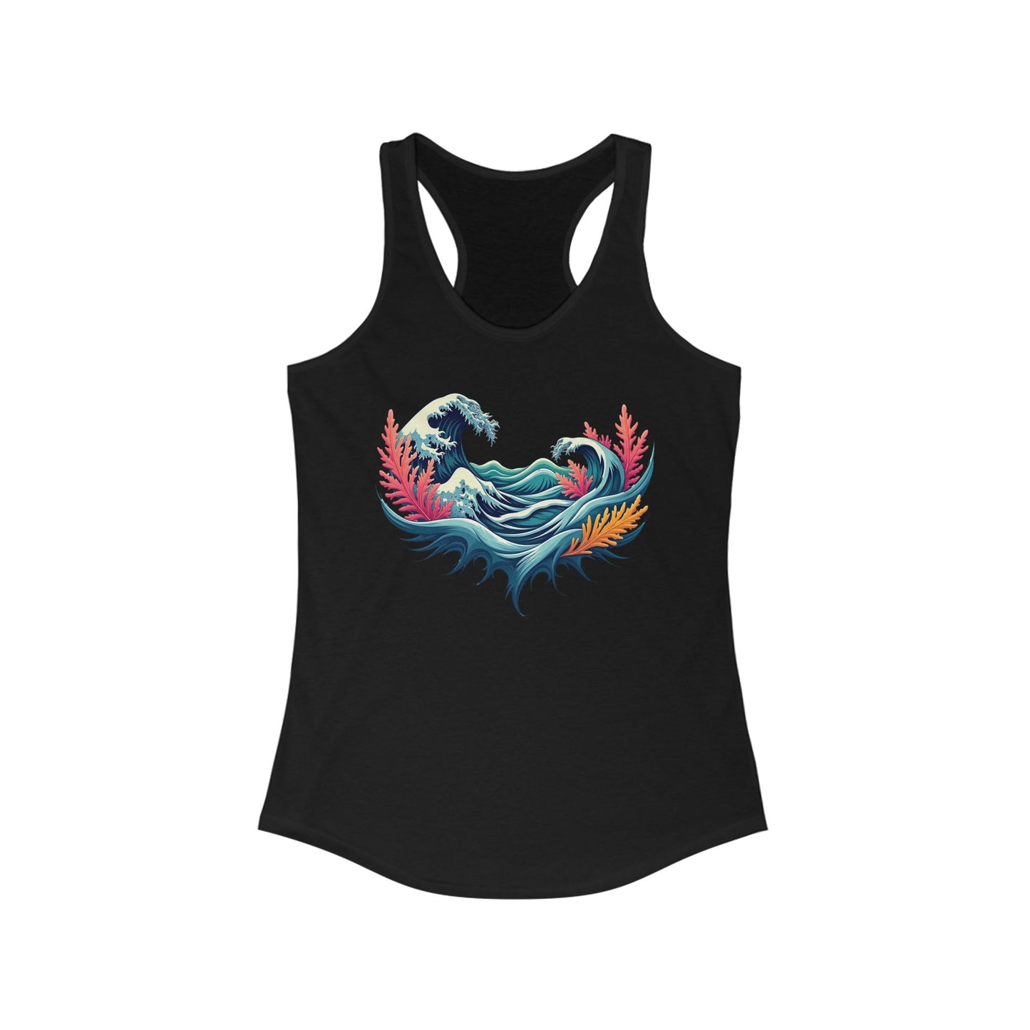 Ocean Wave Racerback Tank