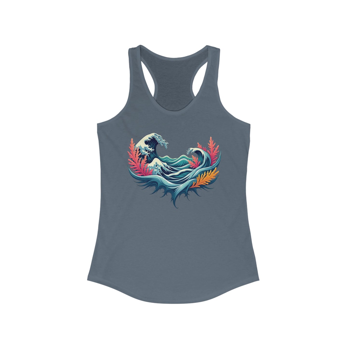 Ocean Wave Racerback Tank