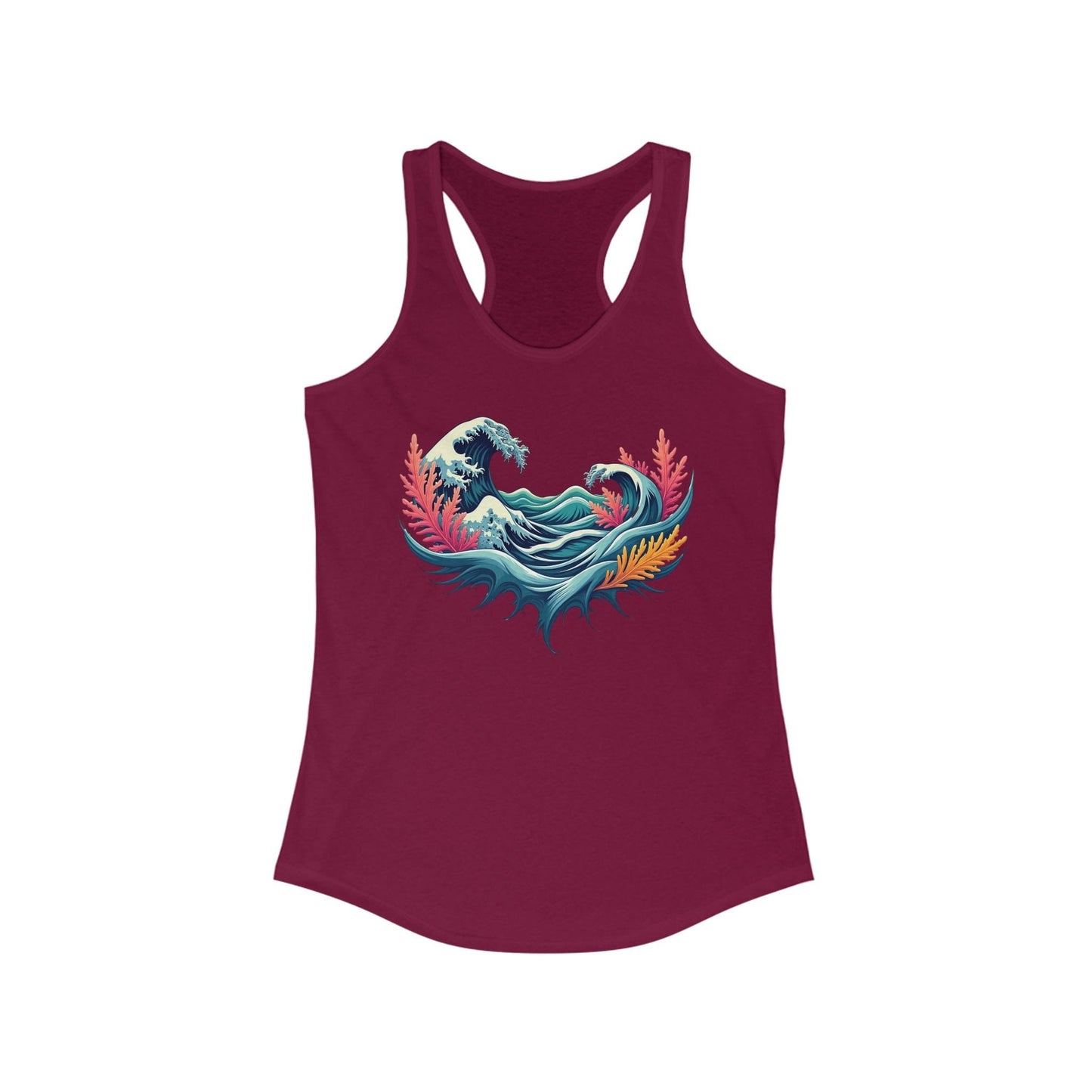 Ocean Wave Racerback Tank