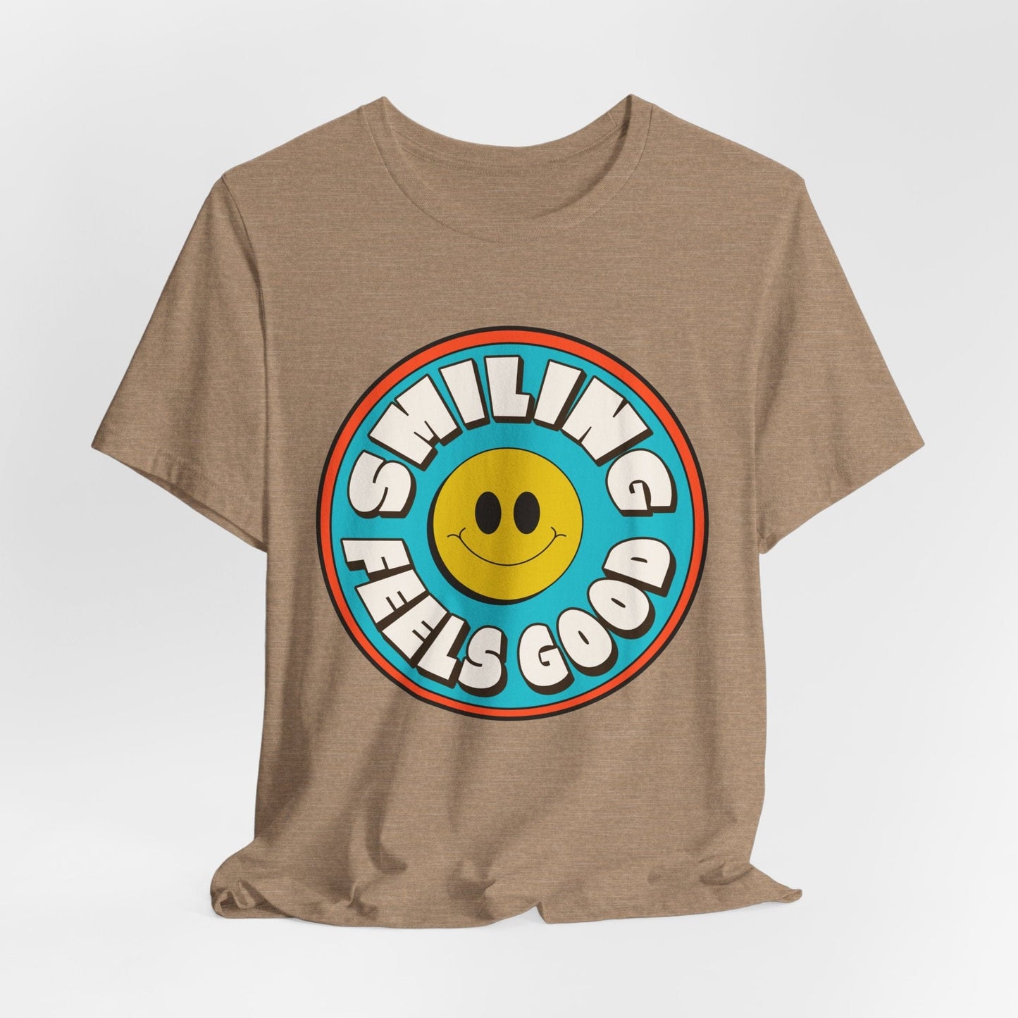 Smile Reminder T-Shirt / Smiling Feels Good