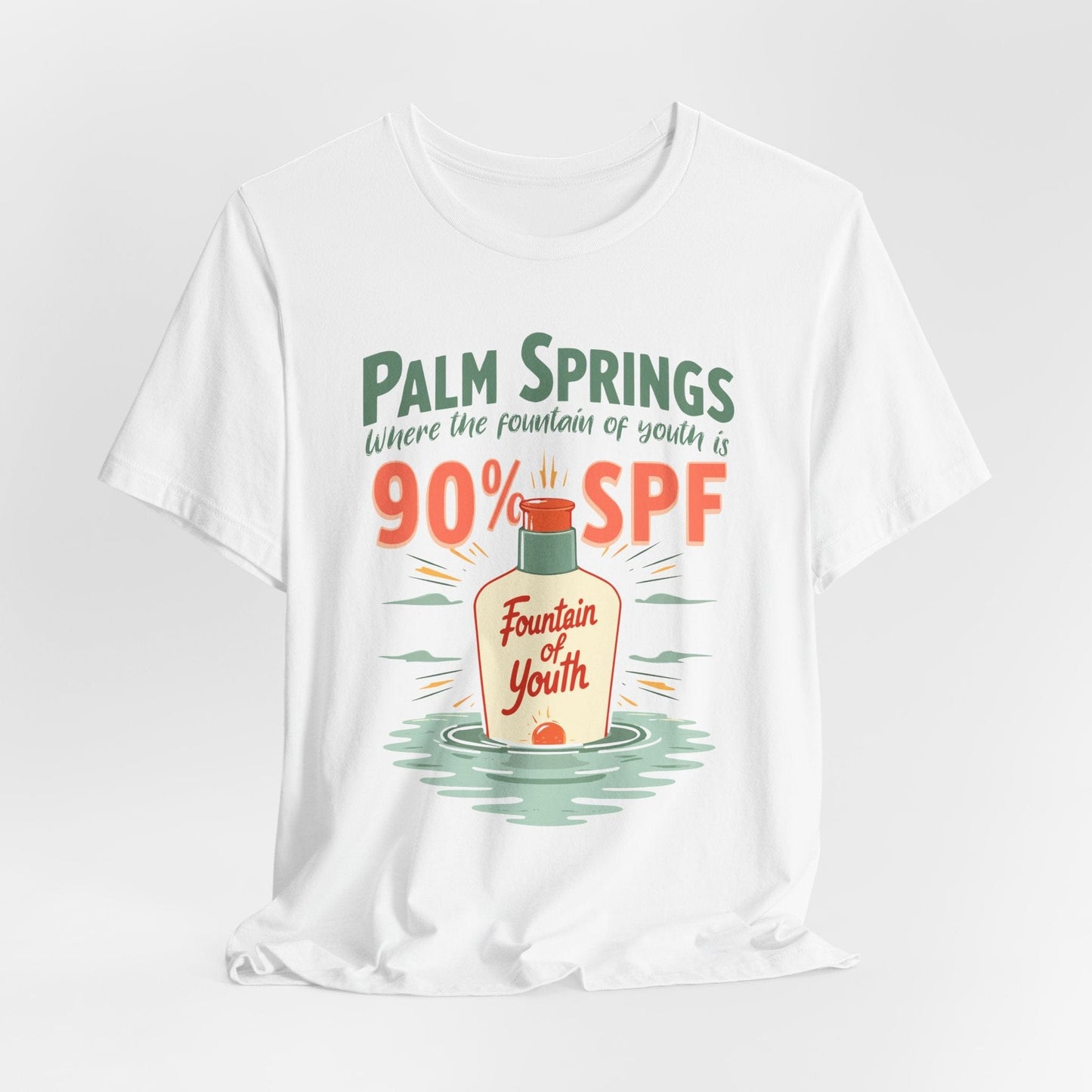 Palm Springs T-Shirt - Fountain of Youth Design