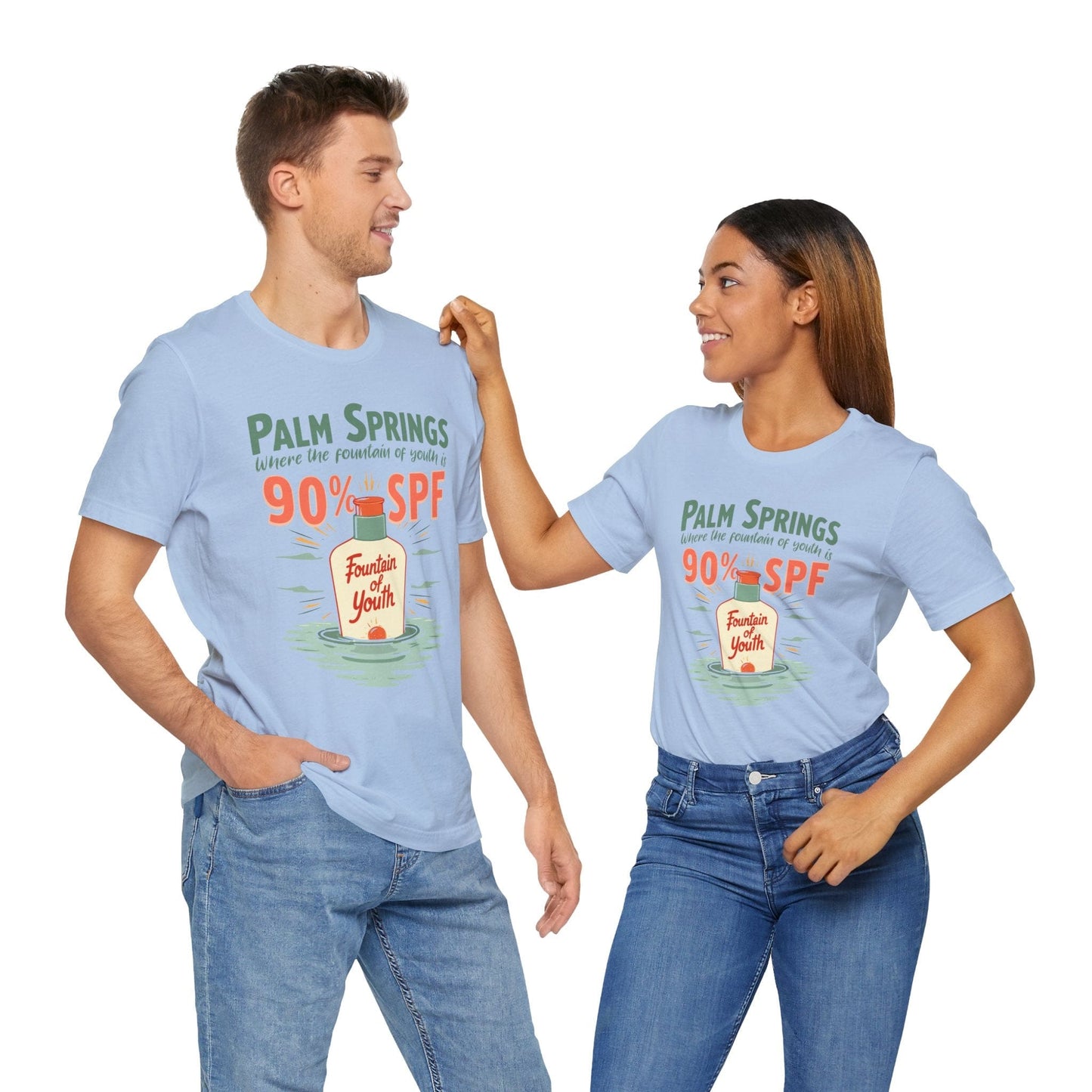 Palm Springs T-Shirt - Fountain of Youth Design