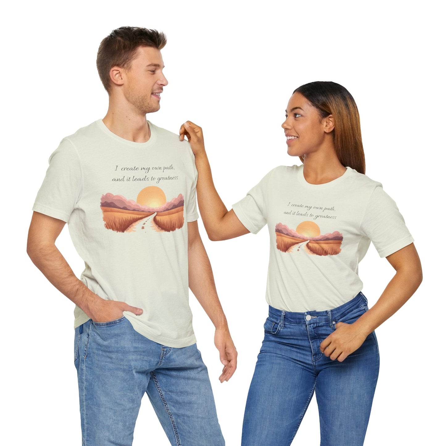 T-Shirt - I Create My Own Path Unisex Jersey Short Sleeve Tee
