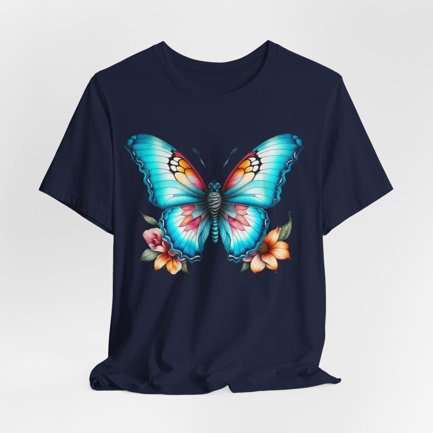 Butterfly Inspiration Unisex Tee | Uplifting and Colorful Design
