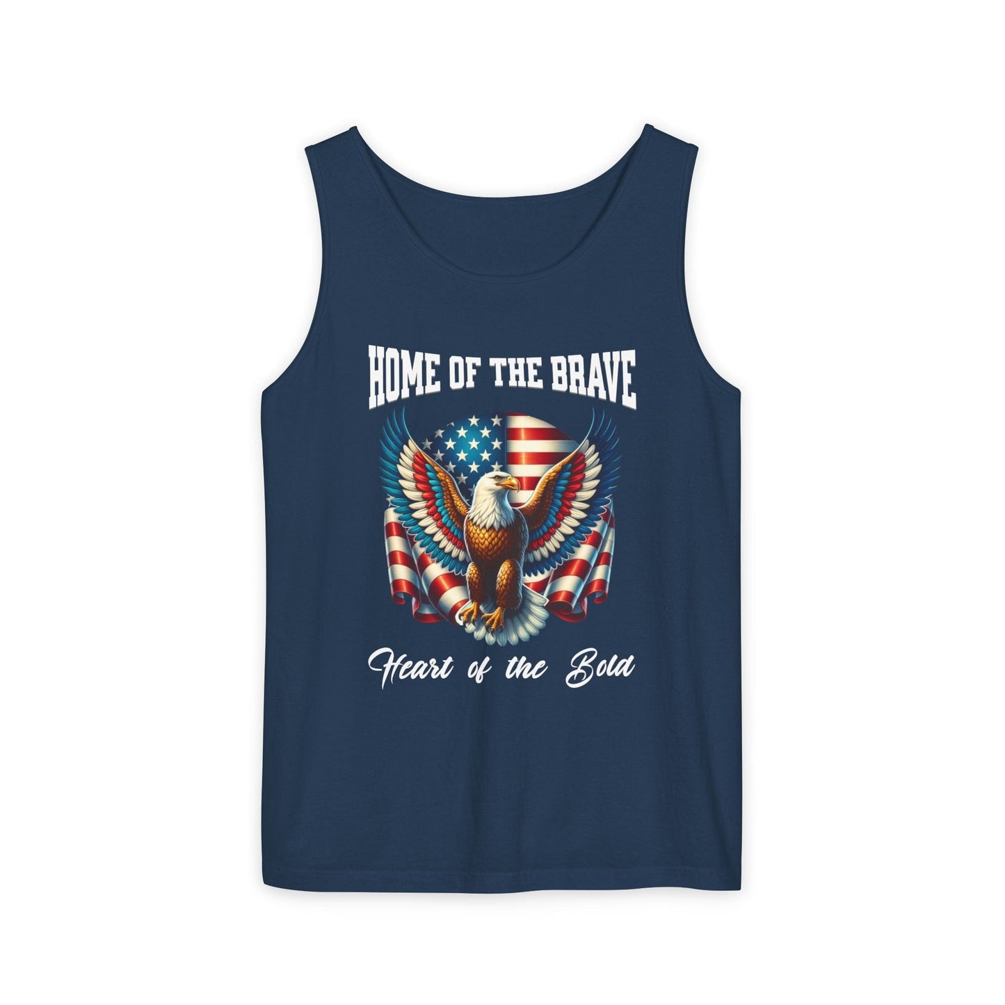 Home of the Brave Unisex Tank Top | Patriotic & Comfortable